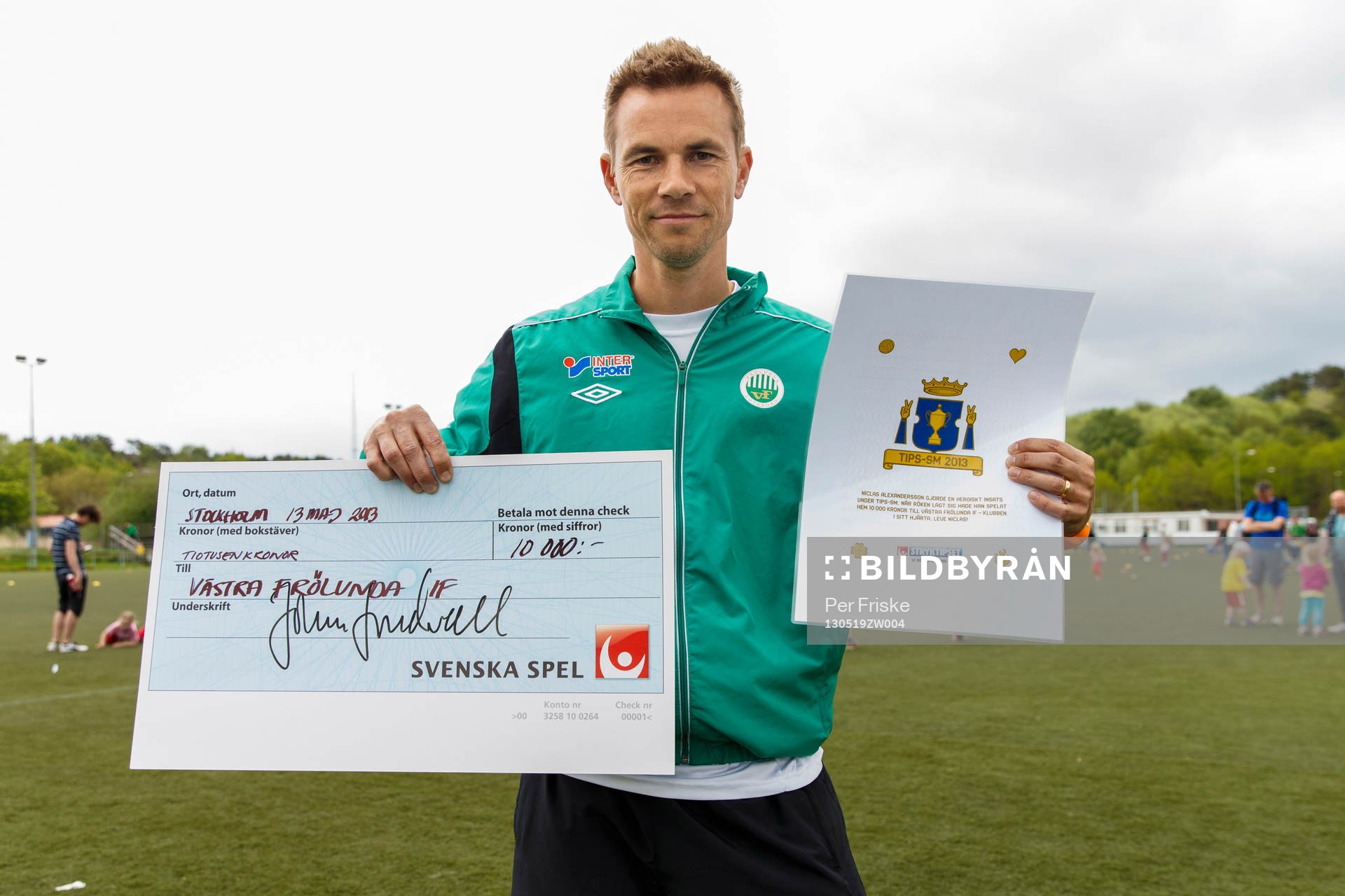Fotboll, Niclas Alexandersson vinner Tips-SM och får en