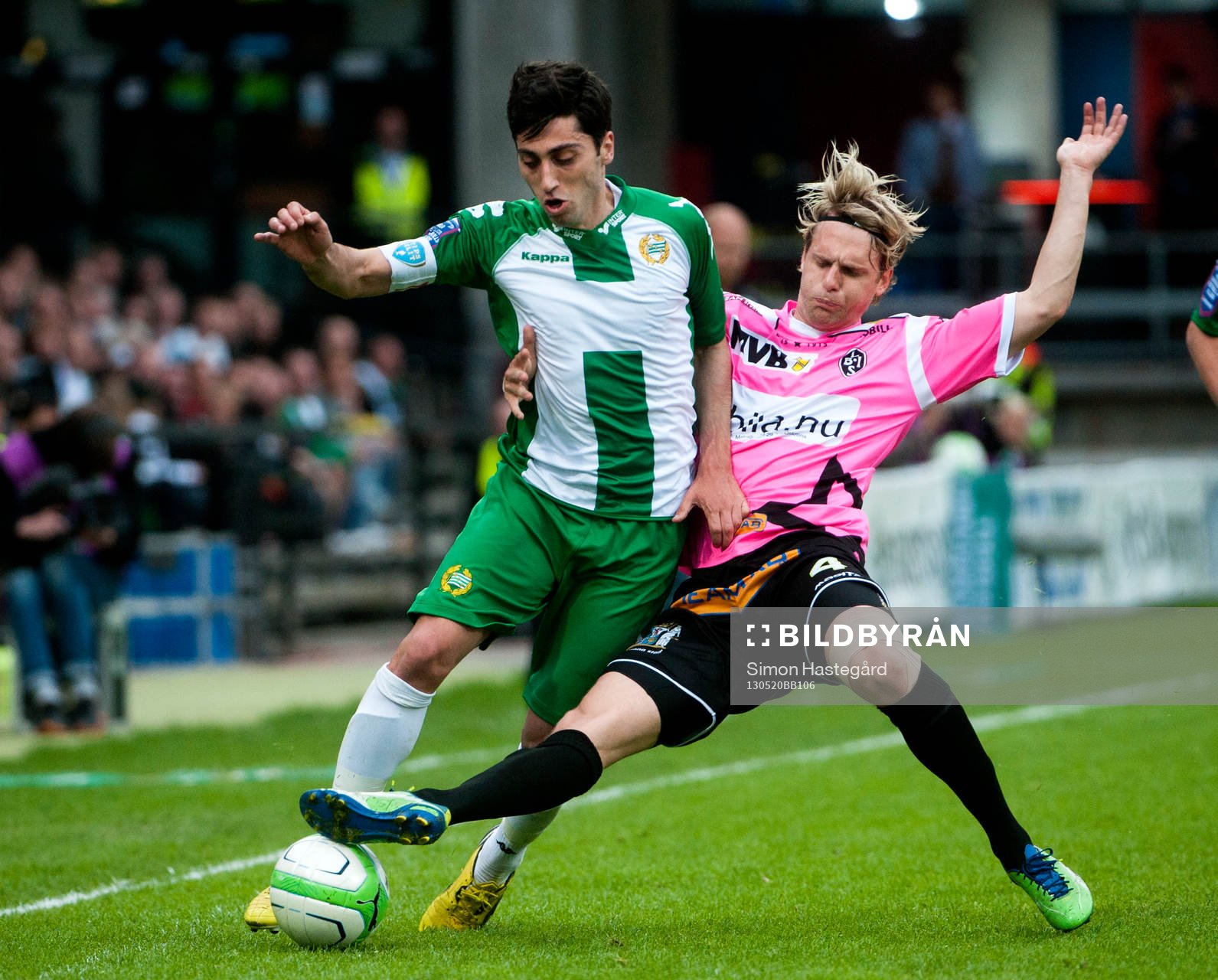 Nahir Besara, Hammarby, och Martin Rudolfsson, Landskrona