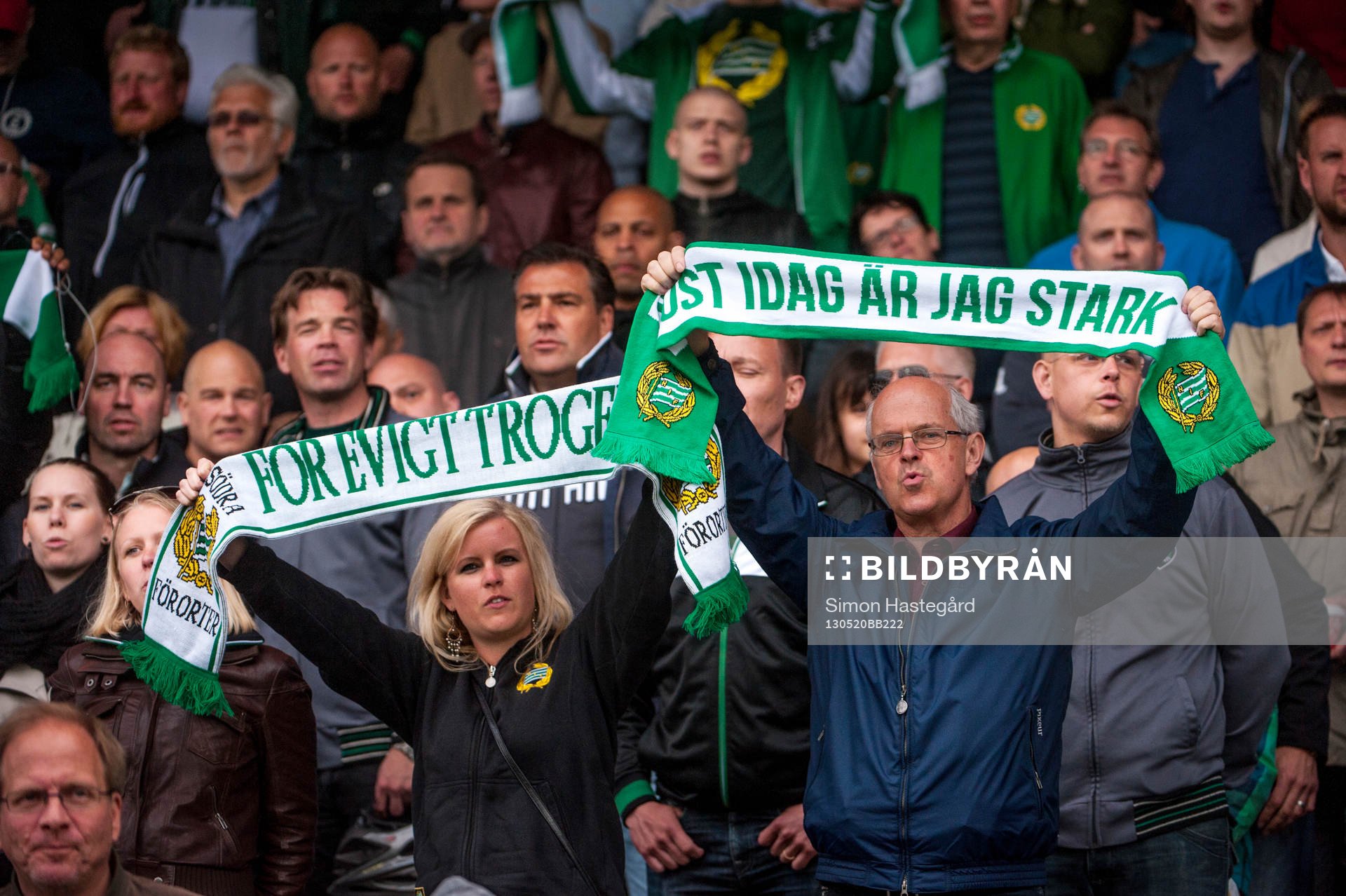 Hammarby-supportrar