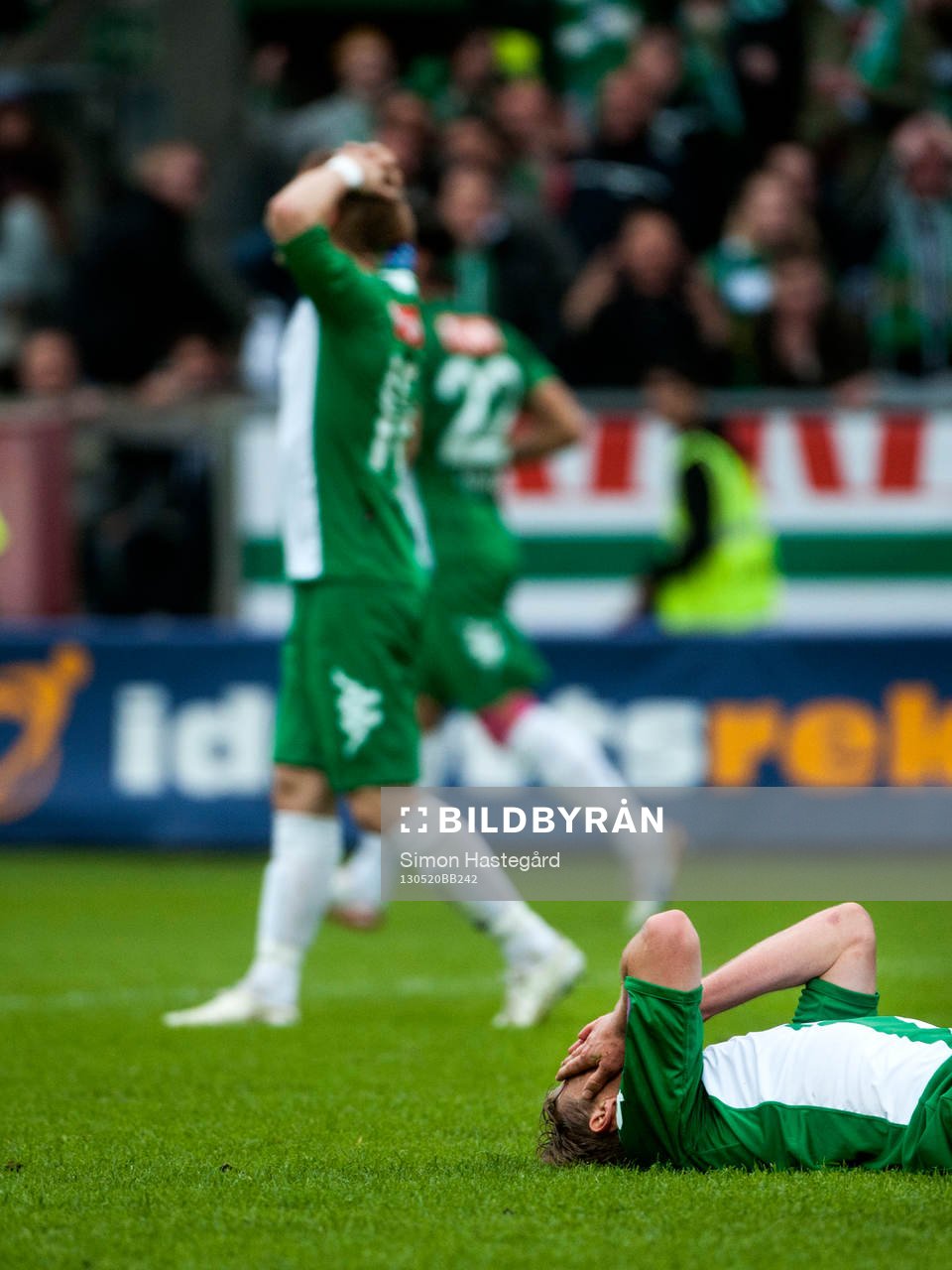Hammarby-spelare deppar