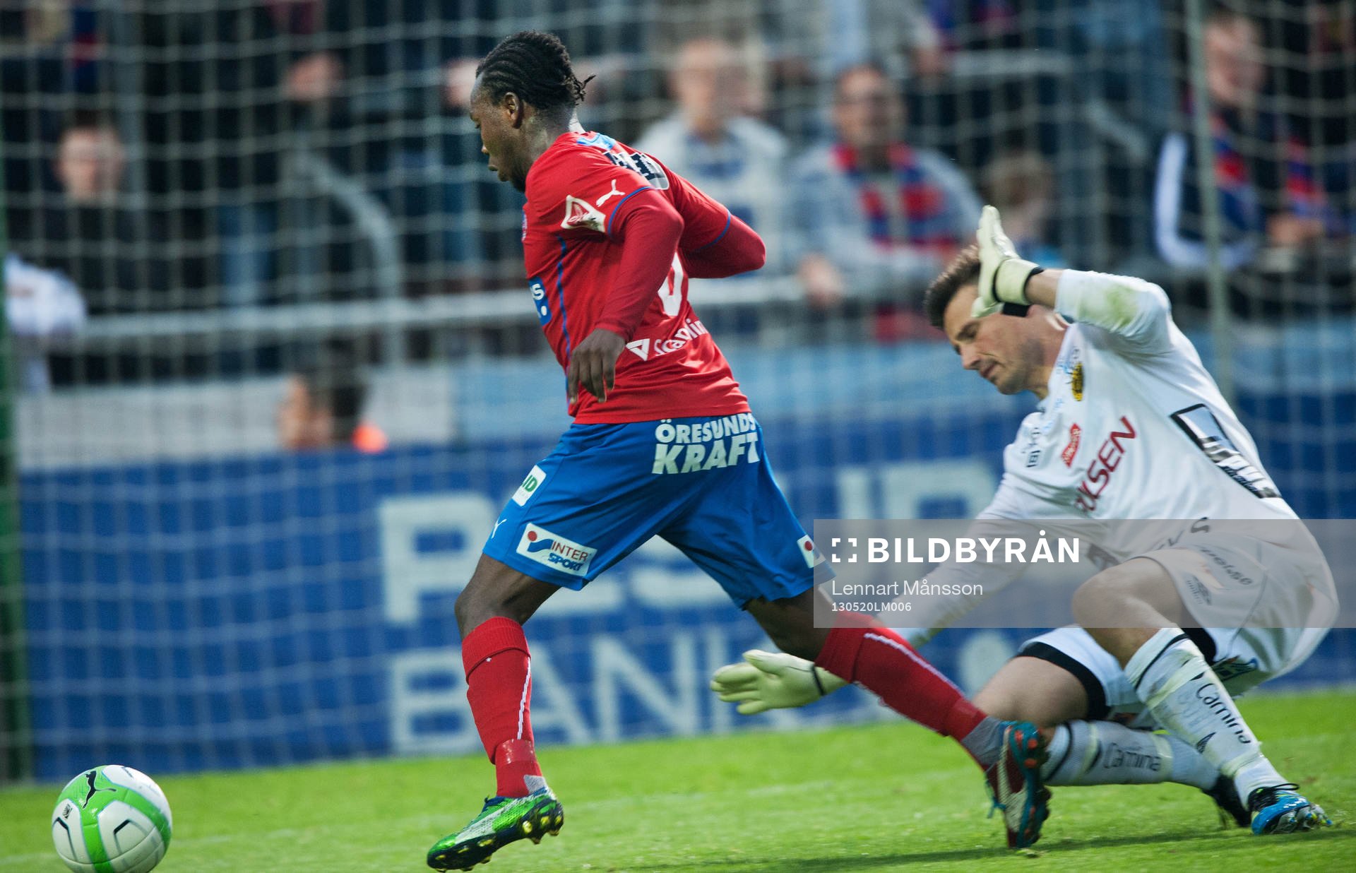 May Mahlangu, Helsingborg, rundar Kevin Stuhr Ellegaard,