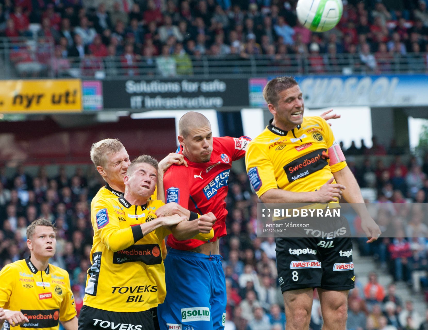 Tom Söderberg, Marcus Rohdén och Anders Svensson,