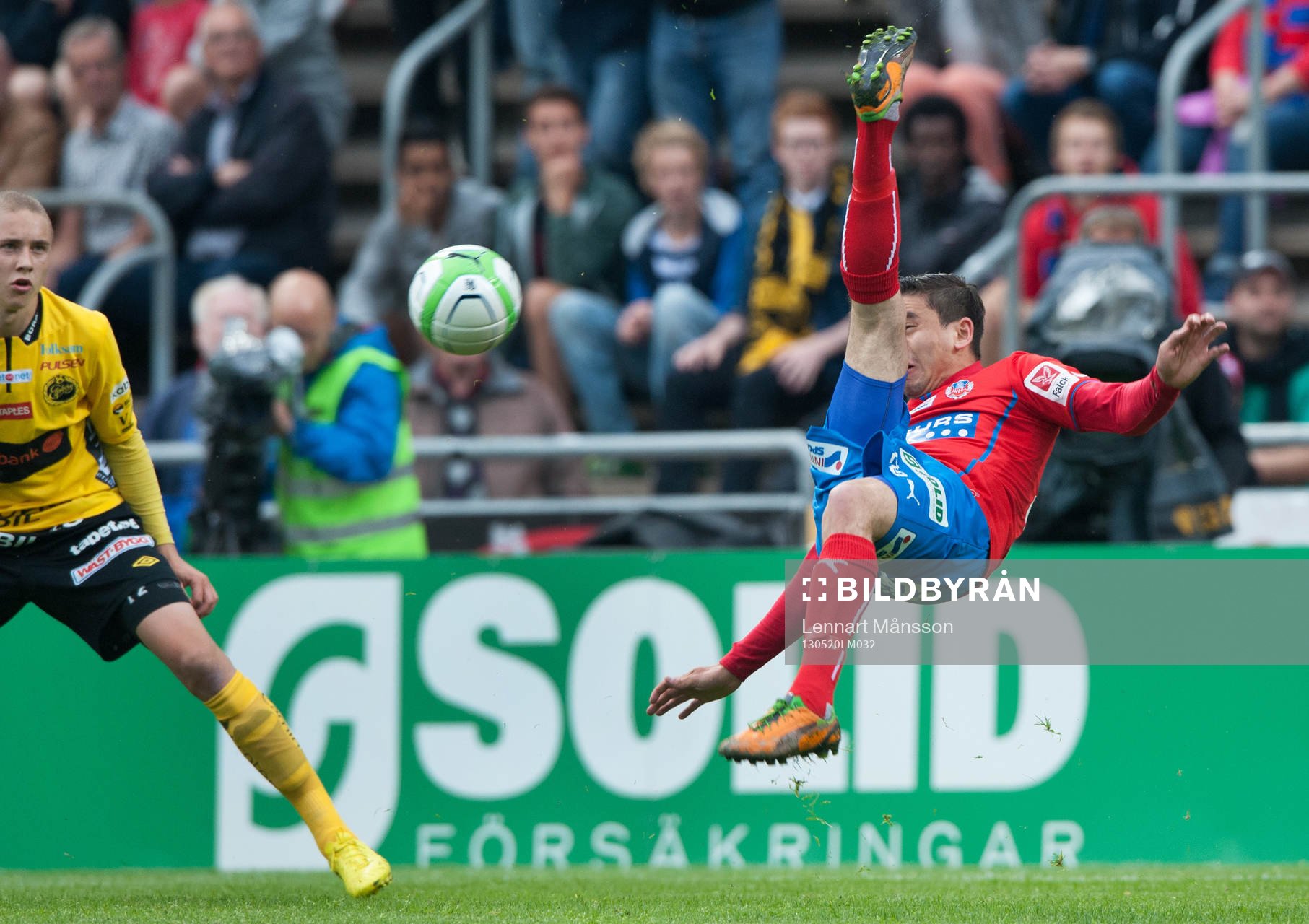 Brassespark av Alejandro Bedoya, Helsingborg, två sekunder