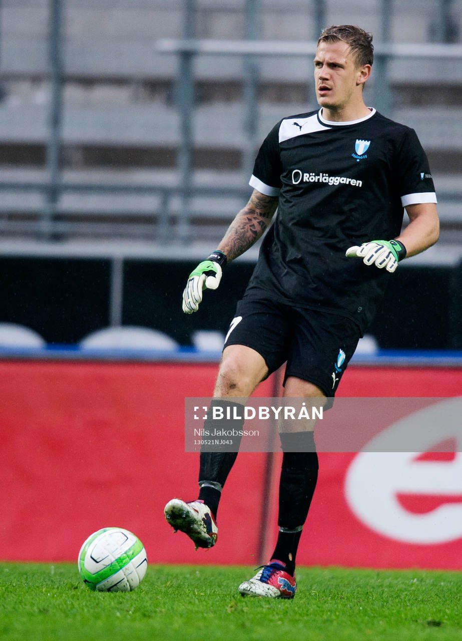 Johan Dahlin, målvakt, Malmö FF