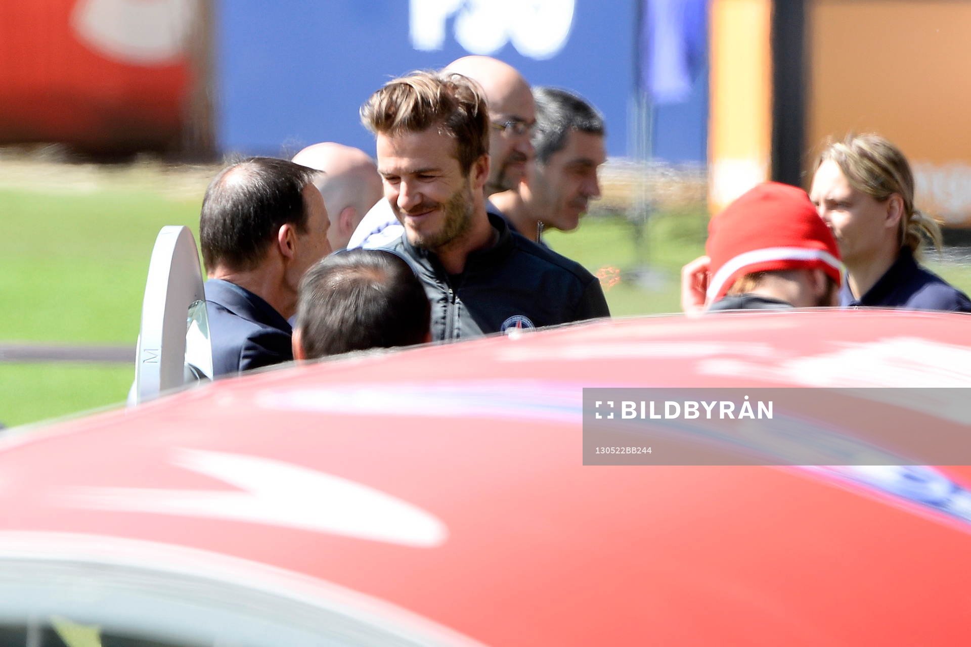  Fotboll, Paris Saint Germain, träning: David BECKHAM - 22.05.2013 - Entrainement du Paris Saint Germain    