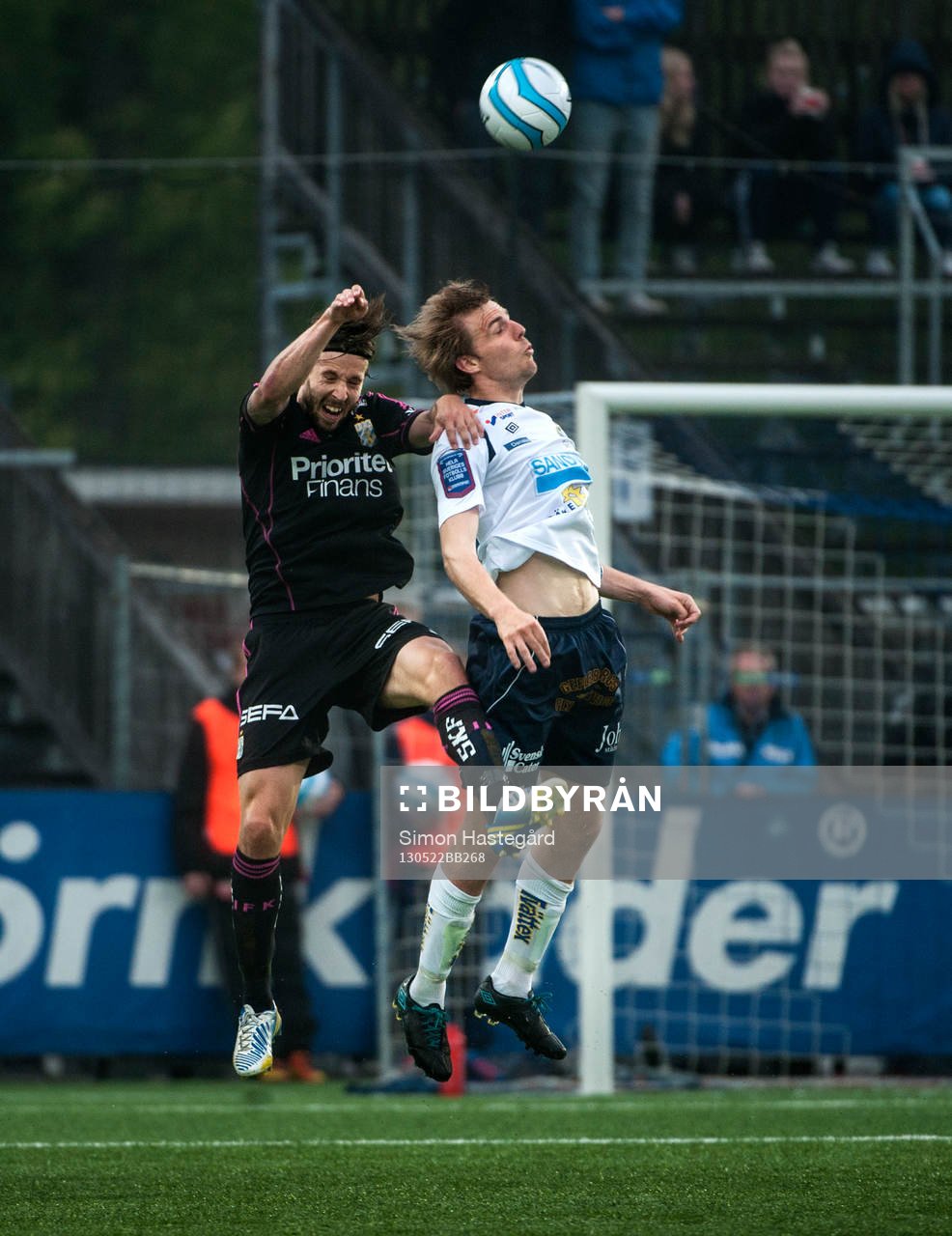 Mattias Bjärsmyr, IFK Göteborg och Johan Oremo, Gefle, i