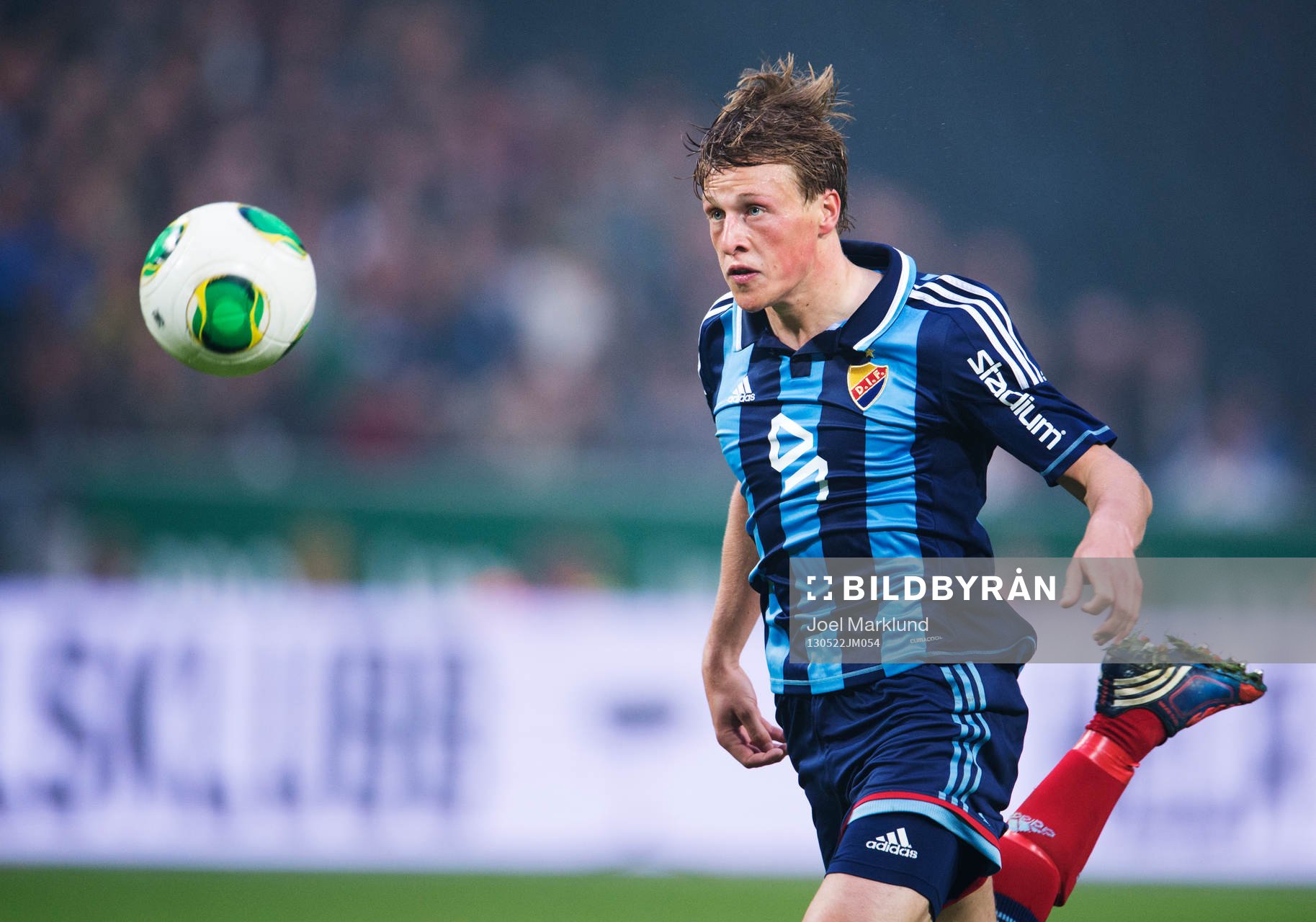 Djurgårdens Emil Bergström i