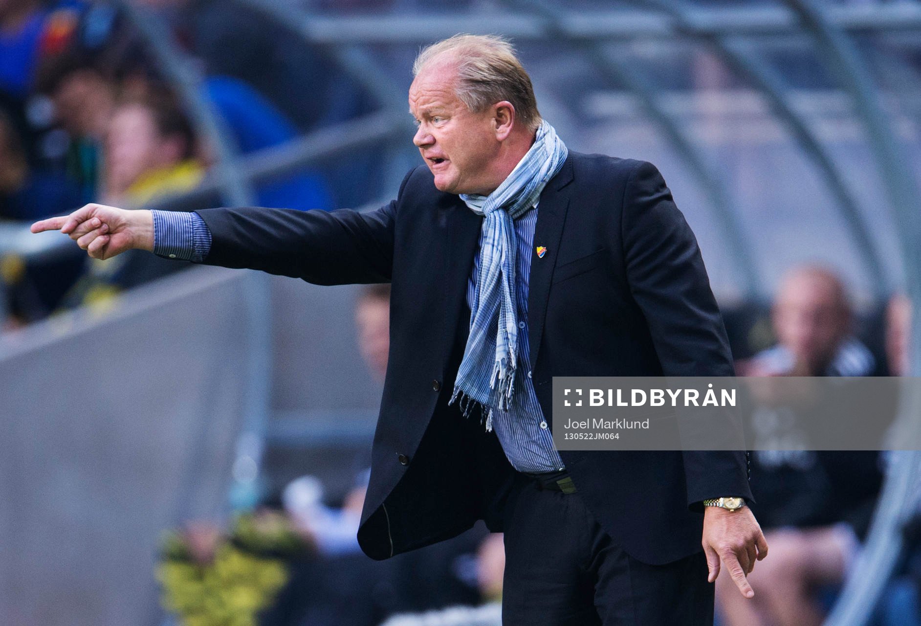 Djurgårdens tränare Per-Mathias Högmo i