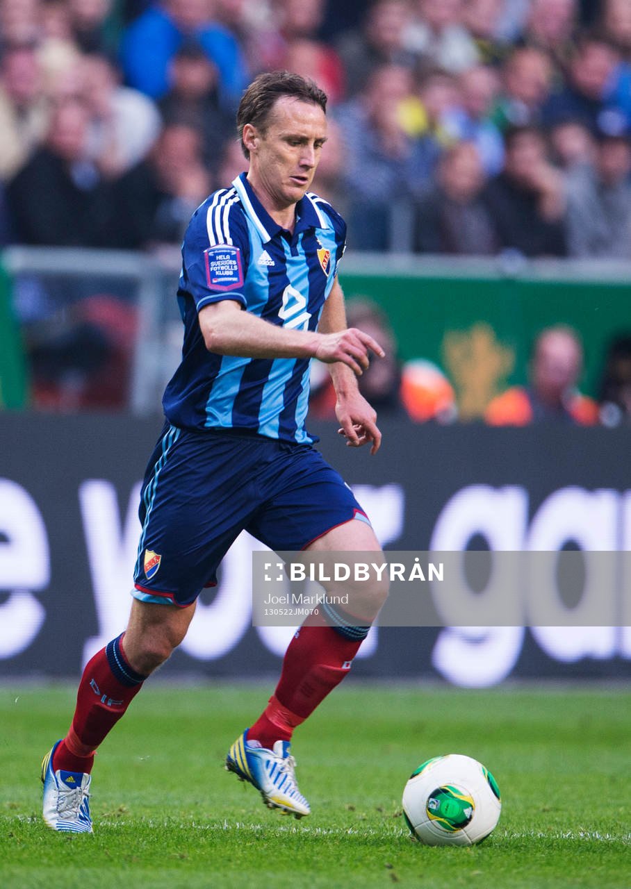 Djurgårdens Andreas Johansson i