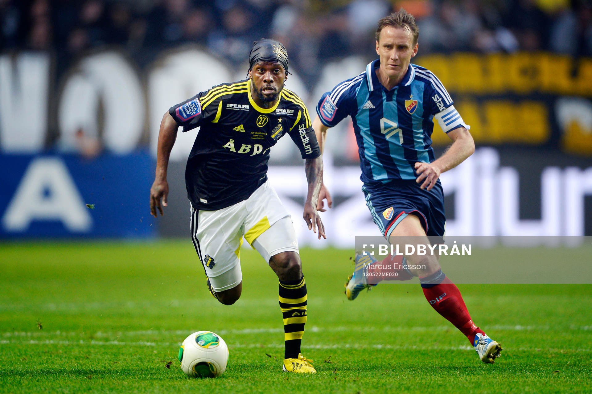 Martin Kayongo-Mutumba, AIK jagas av Andreas Johansson,