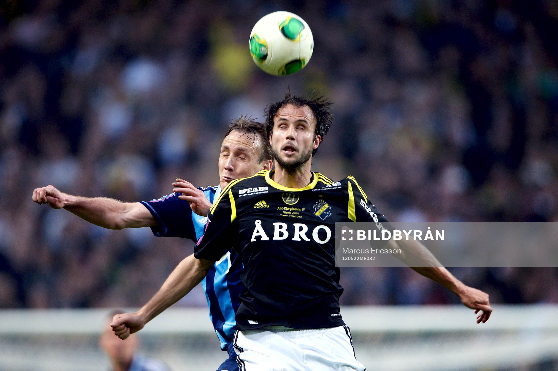 Helgi Danielsson, AIK. och Andreas Johansson, Djurgården i