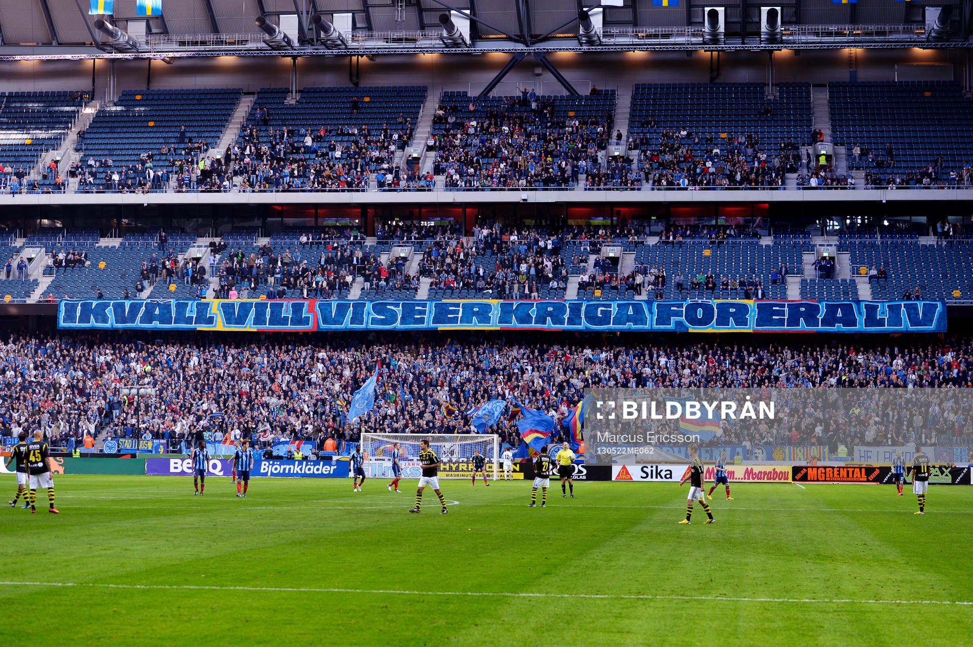 Djurgården tifo