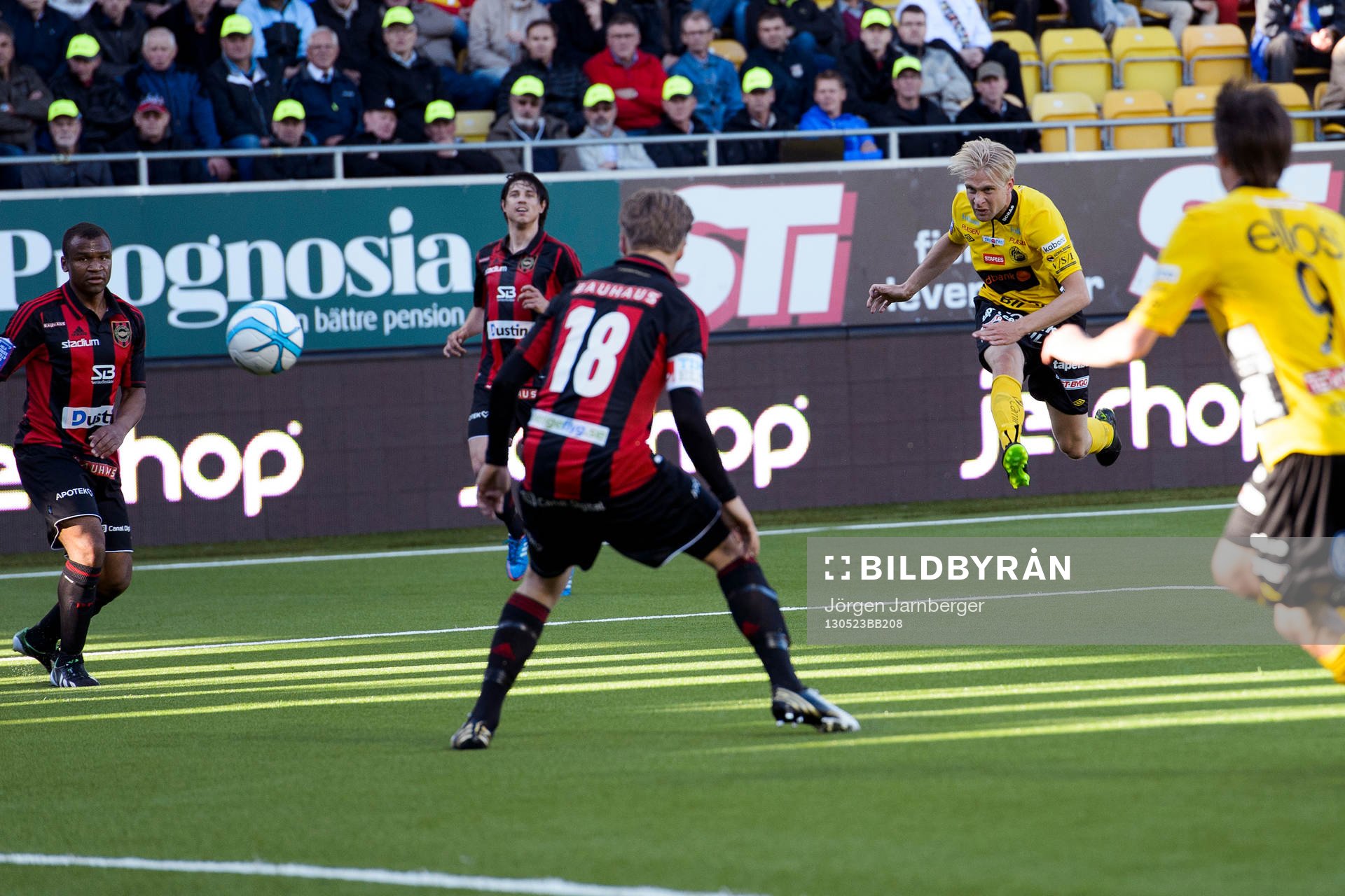 Johan Larsson, Elfsborg kanonskott och 2-0 till Elfsborg