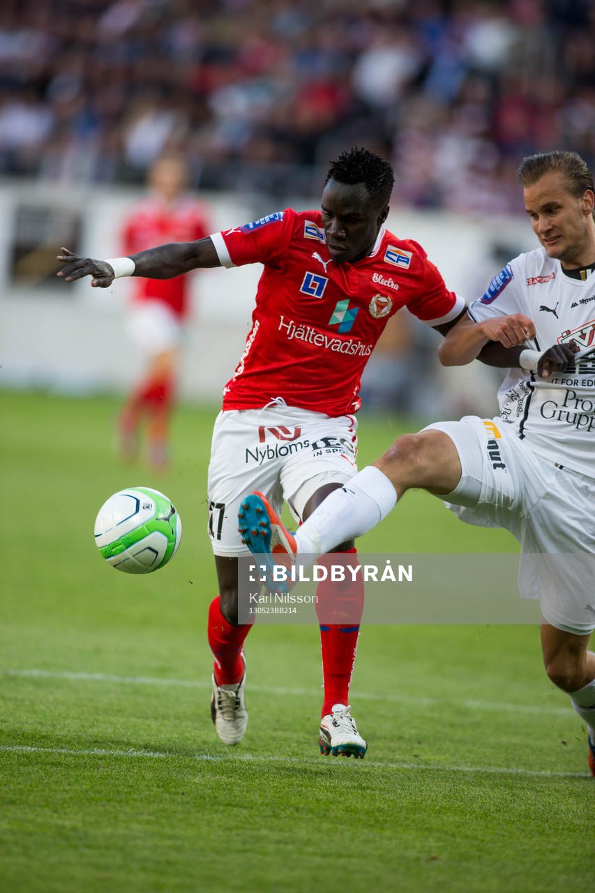 Papa Diouf, Kalmar FF,  gör 1-0