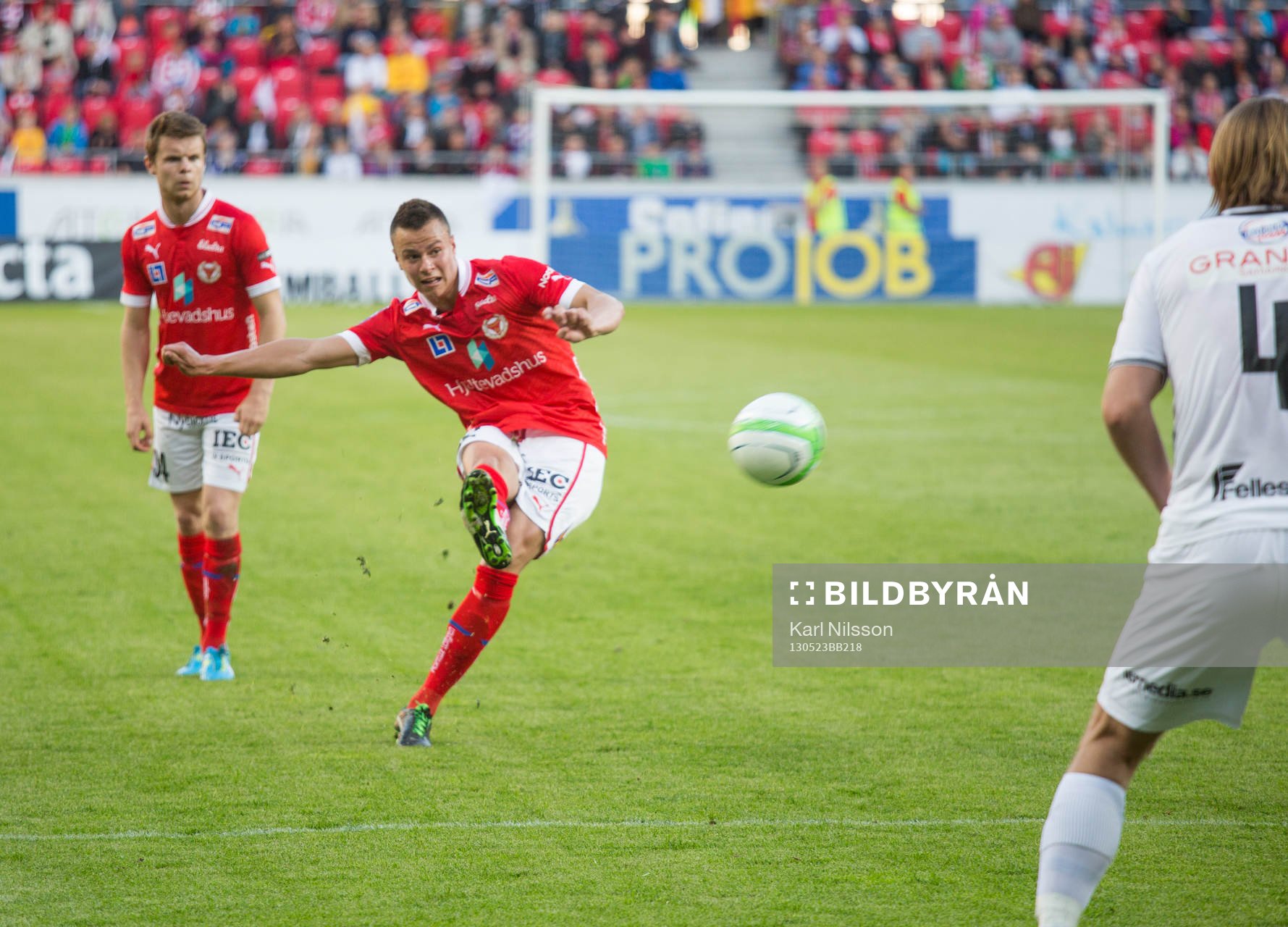Melker Hallberg, Kalmar FF, gör 2-0