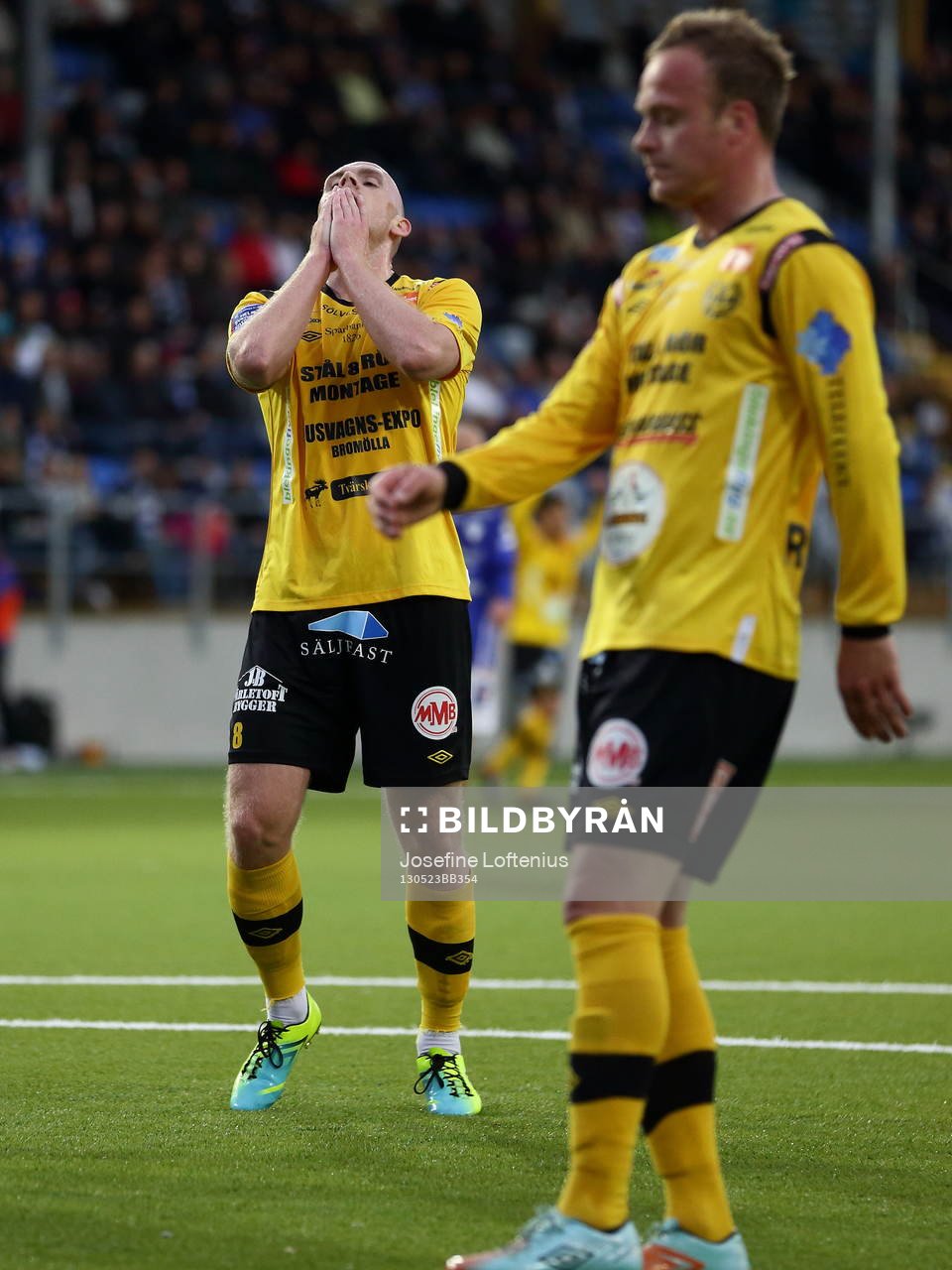 Besviken Mjällby Hannes Sigurdsson