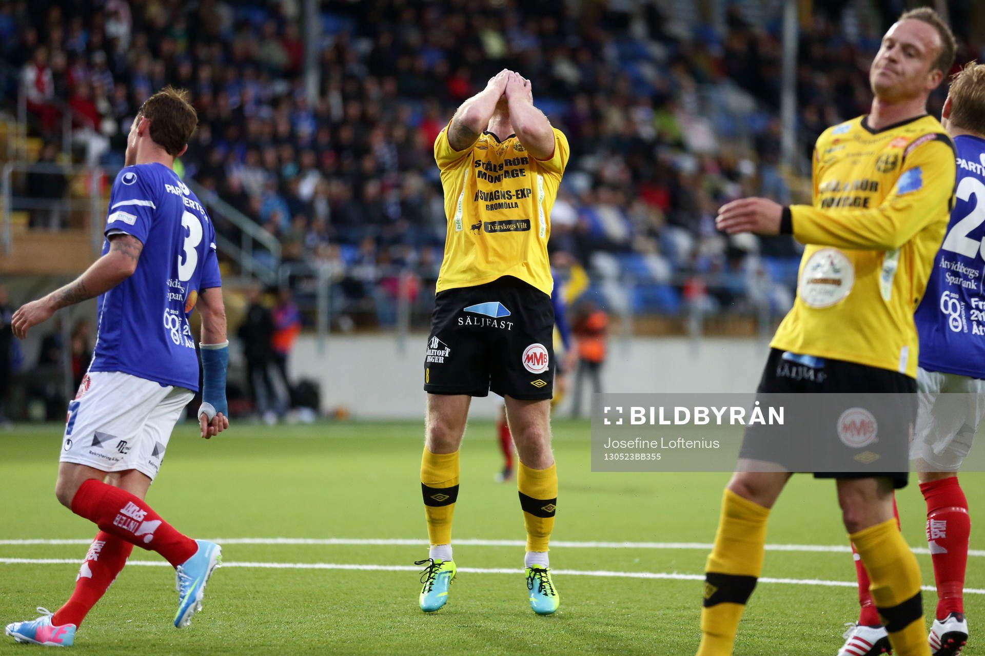 Besviken Mjällby Hannes Sigurdsson