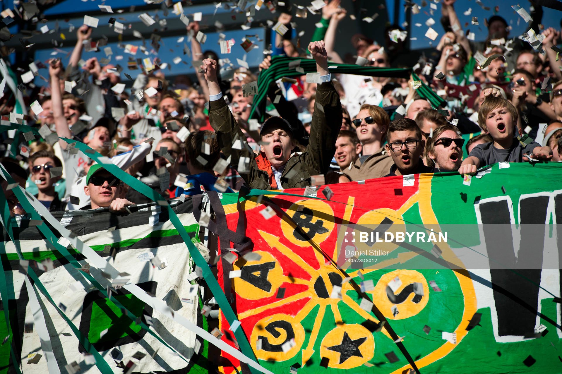 Gaisklackens tifo vid inmarchen