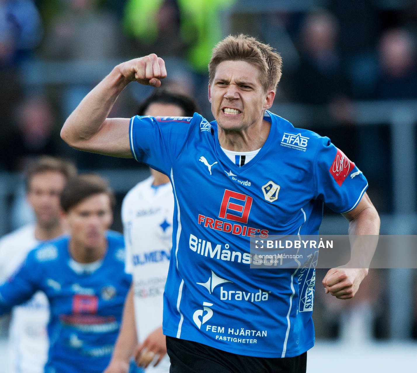 1-1 Mikael Boman, Halmstad