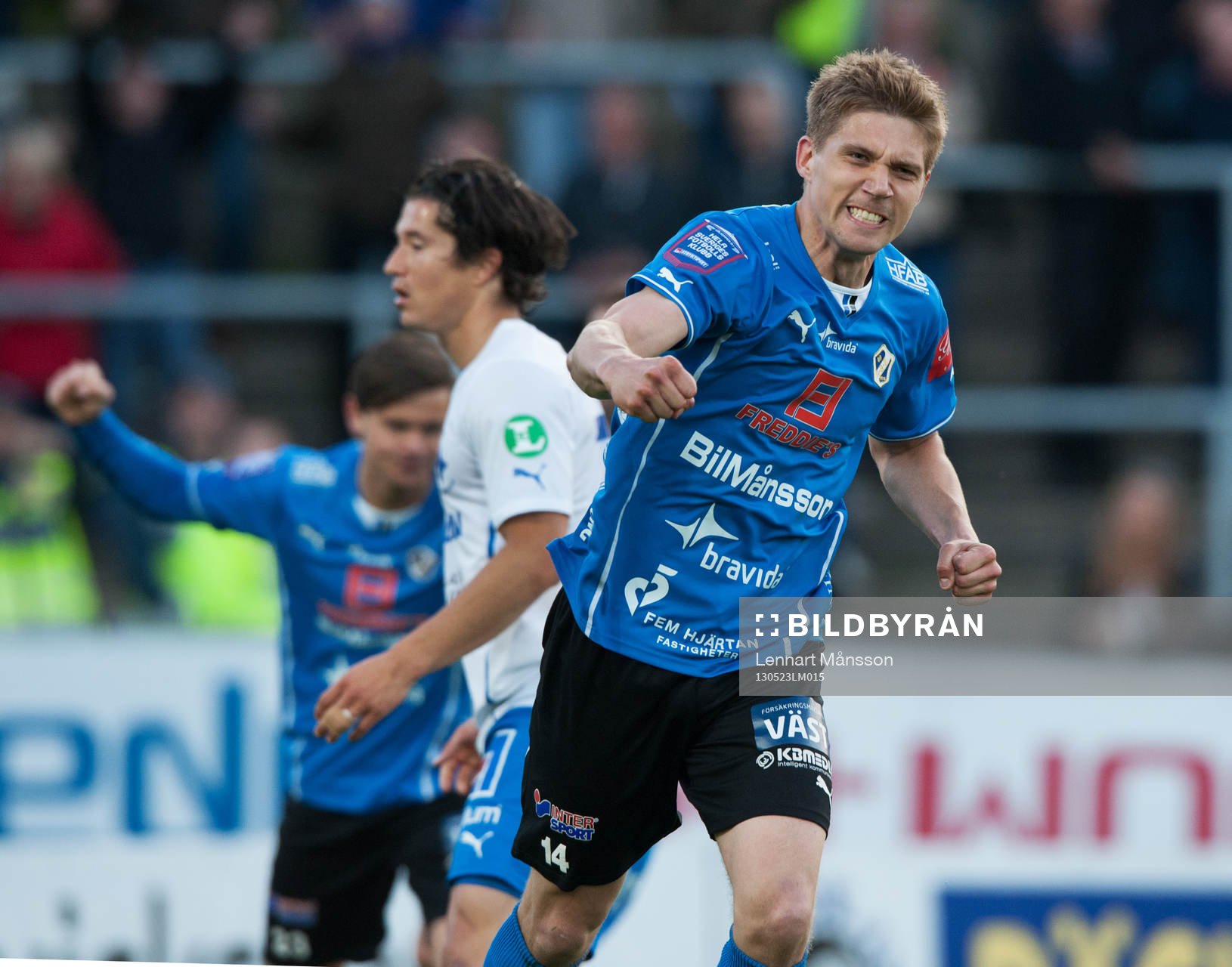 1-1 Mikael Boman, Halmstad