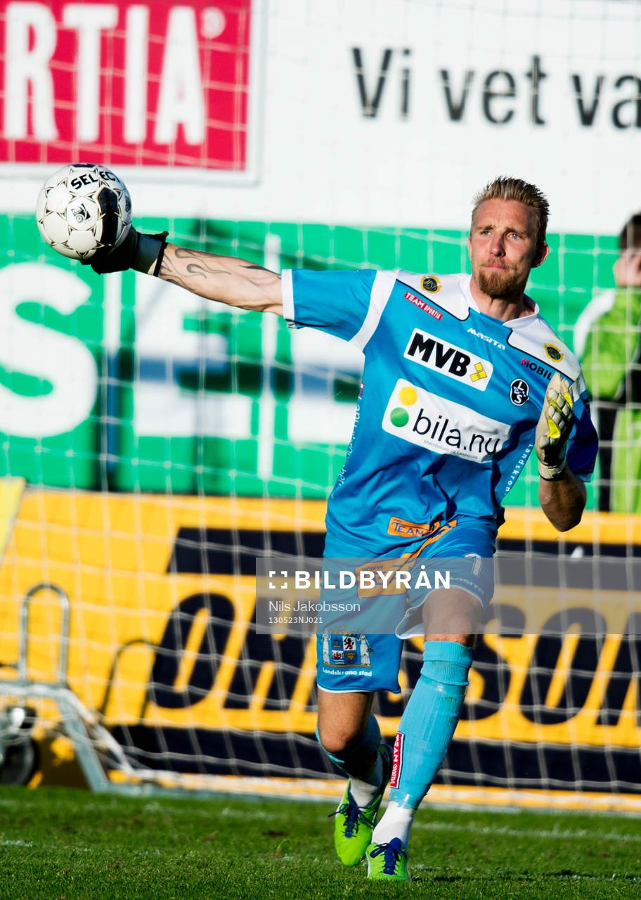 Bill Halvorsen, målvakt, Landskrona BOIS