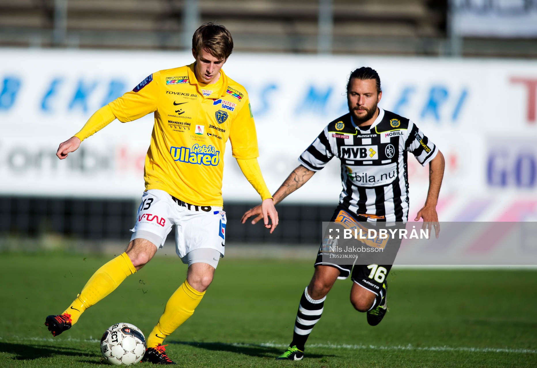 Adam Eriksson, Falkenberg, Patrik Åström, Landskrona BOIS