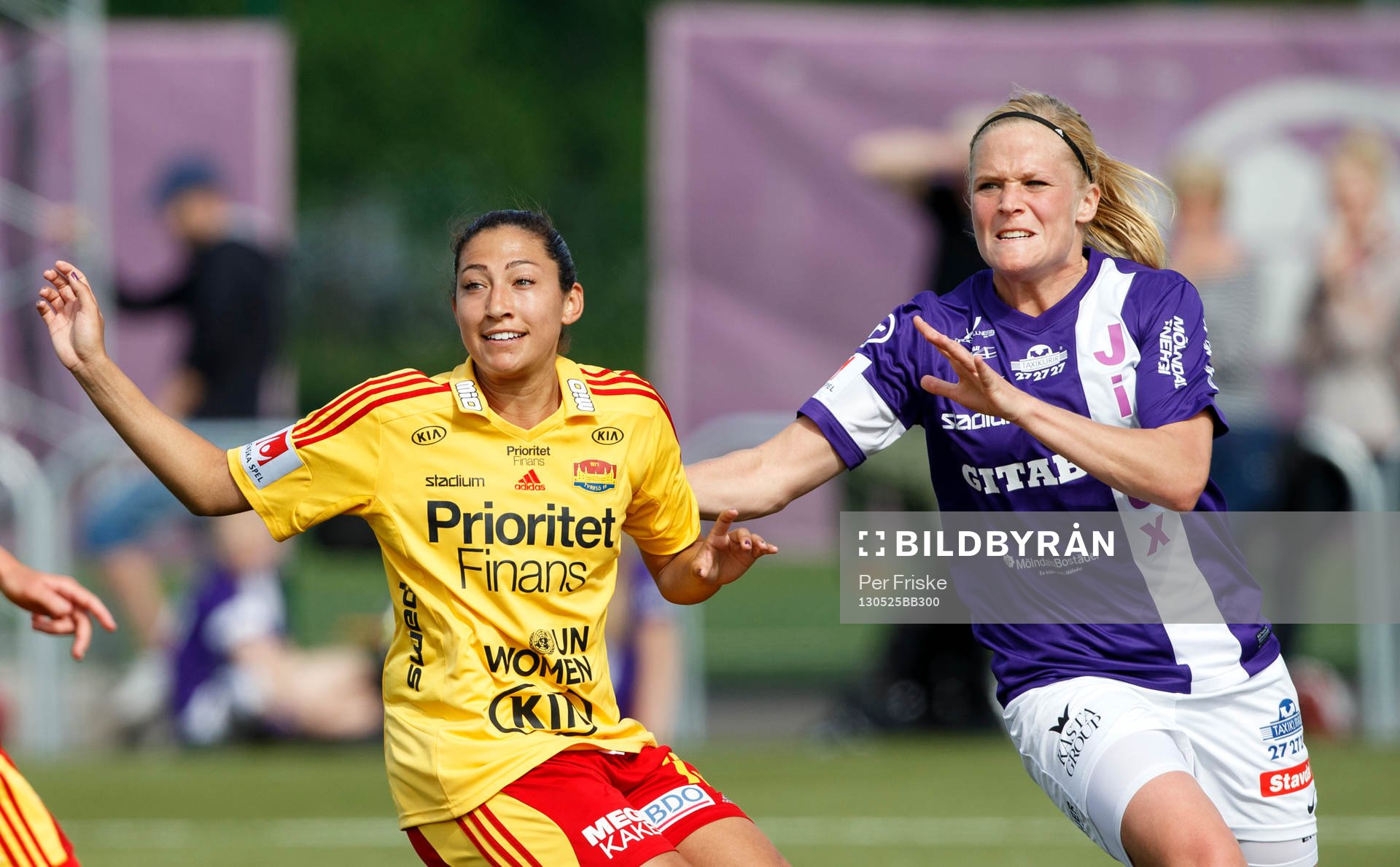 Christen Press, Tyresö, Kathlene Fernström, Jitex