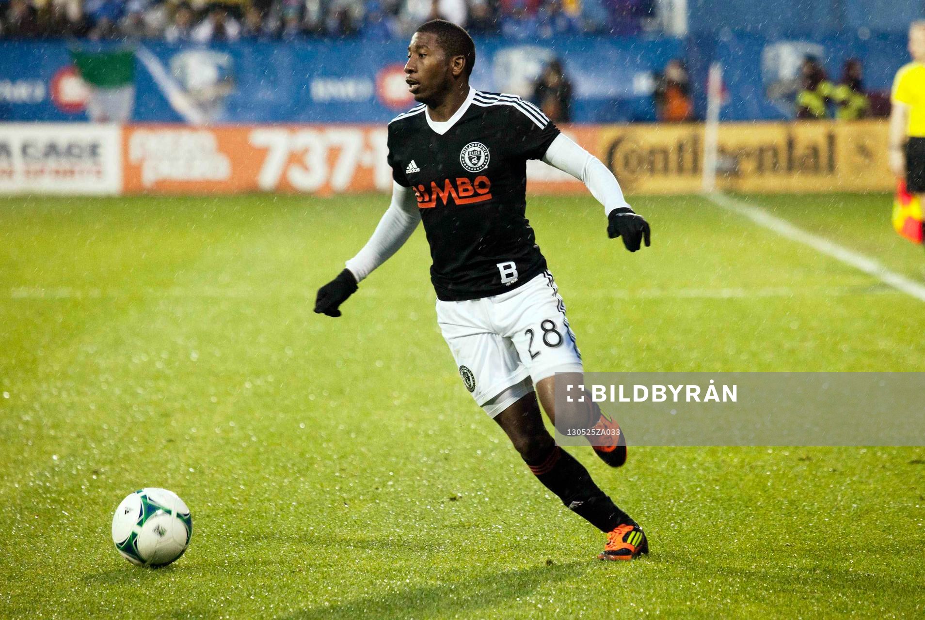 Fotboll, Amerikanska ligan, MLS, Impact Montreal - Philadelphia Union: Raymon Gaddis - 25.05.2013 - Impact Montreal / Philadelphia Union - MLS