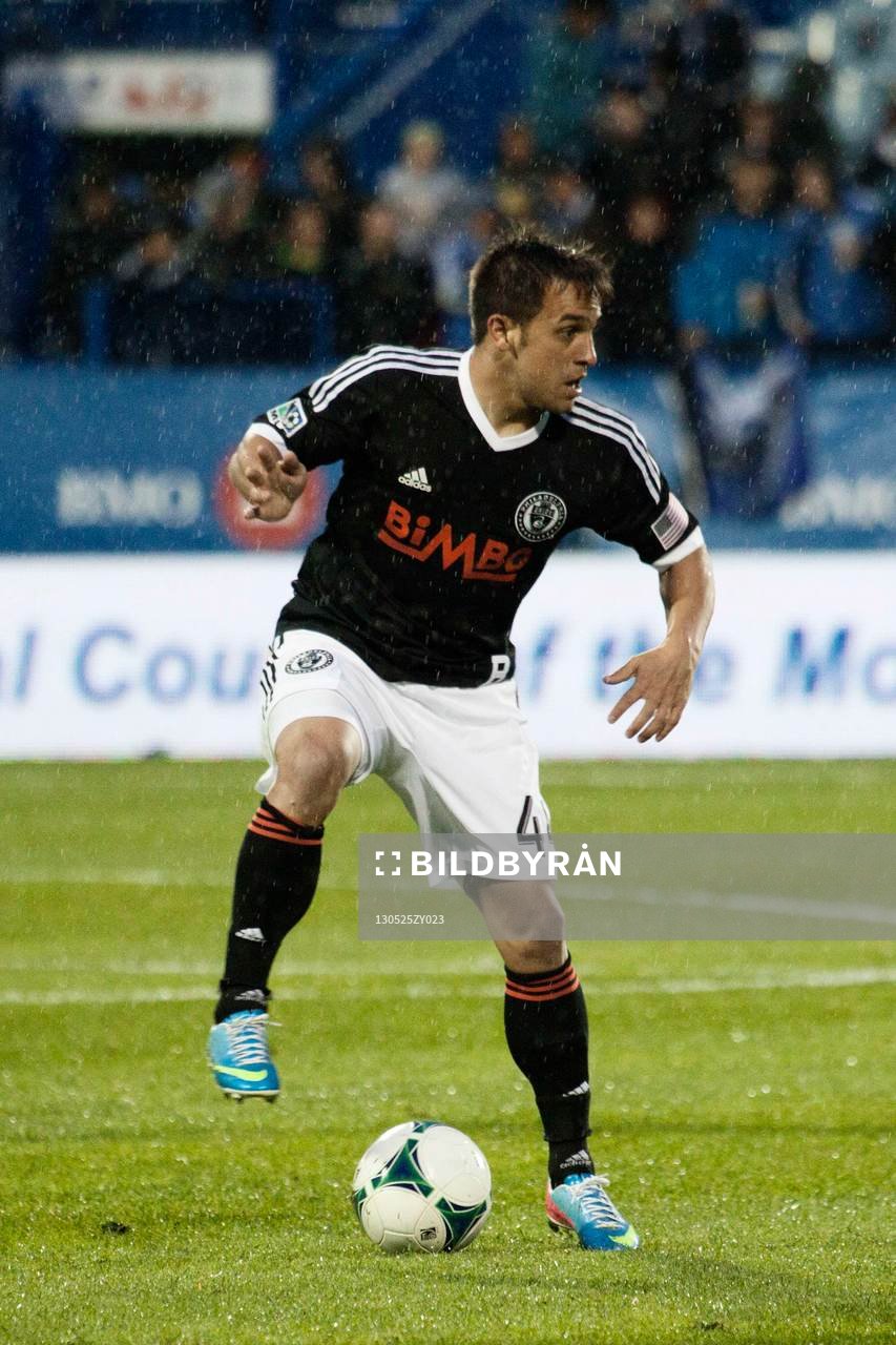 Fotboll, Amerikanska ligan, MLS, Impact Montreal - Philadelphia Union: Danny Cruz - 25.05.2013 - Impact Montreal / Philadelphia Union - MLS