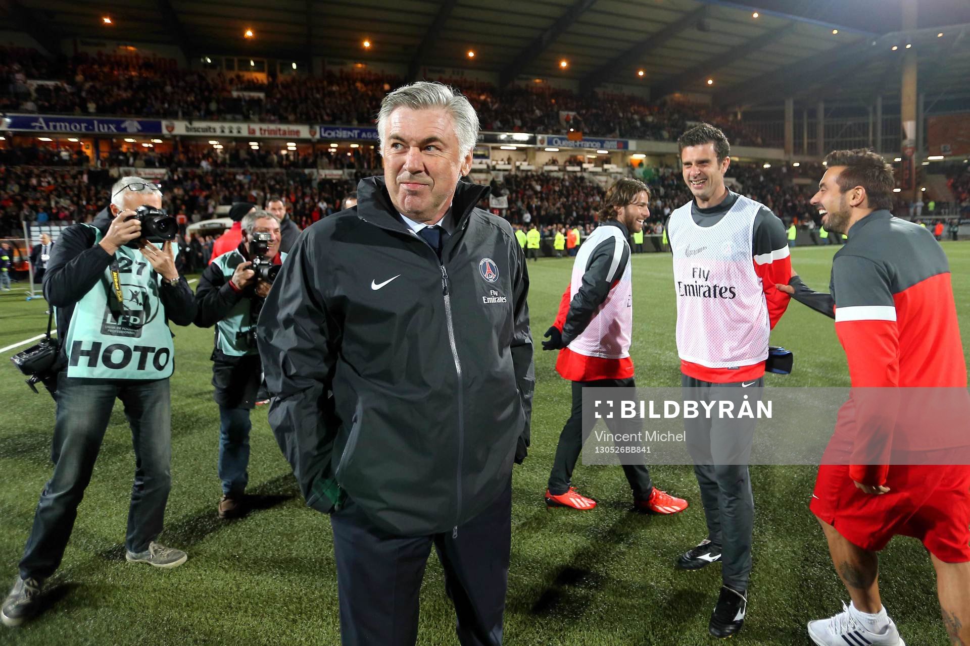 Carlo ANCELOTTI - 26.05.2013 - Lorient / Paris Saint