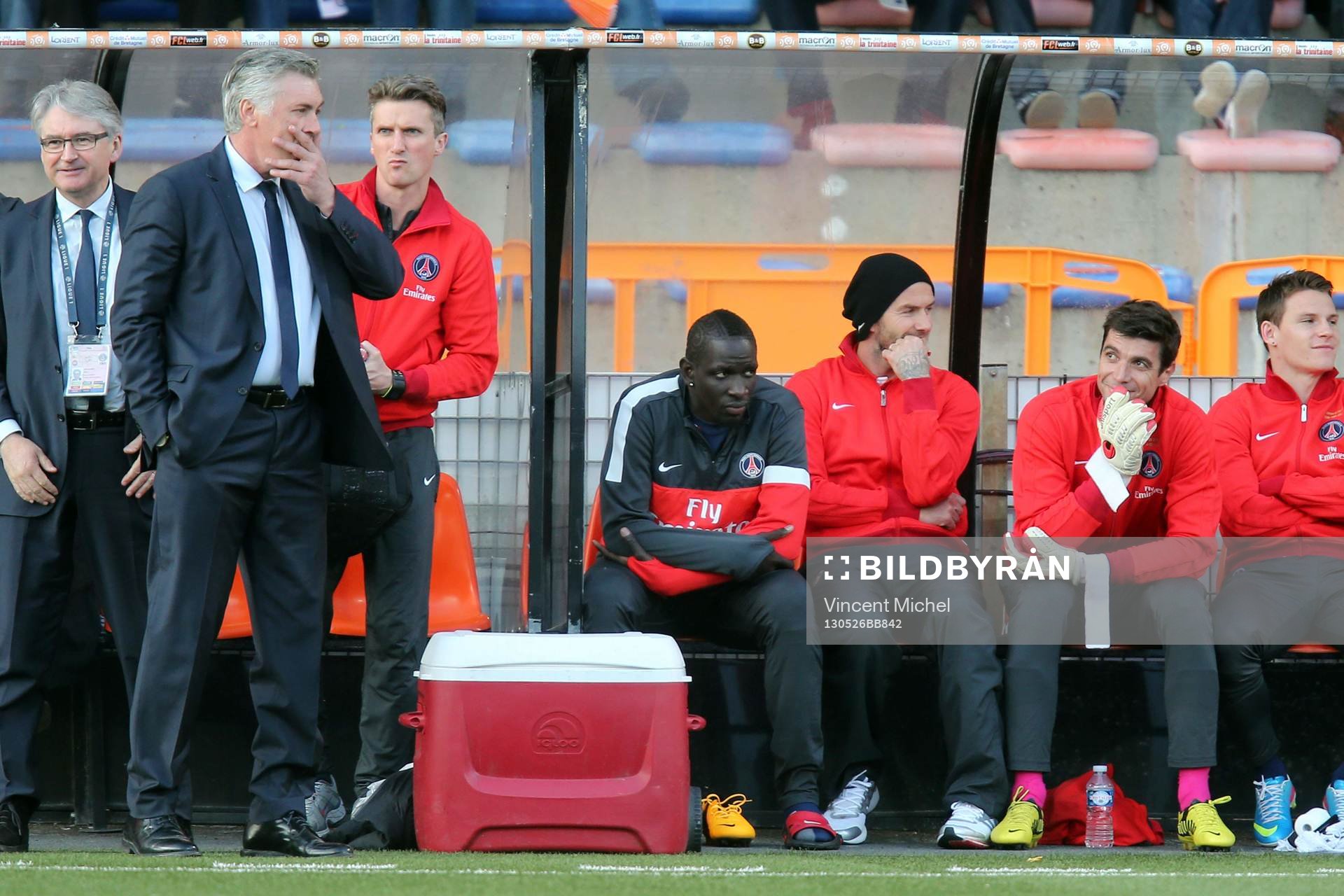 Carlo ANCELOTTI - 26.05.2013 - Lorient / Paris Saint