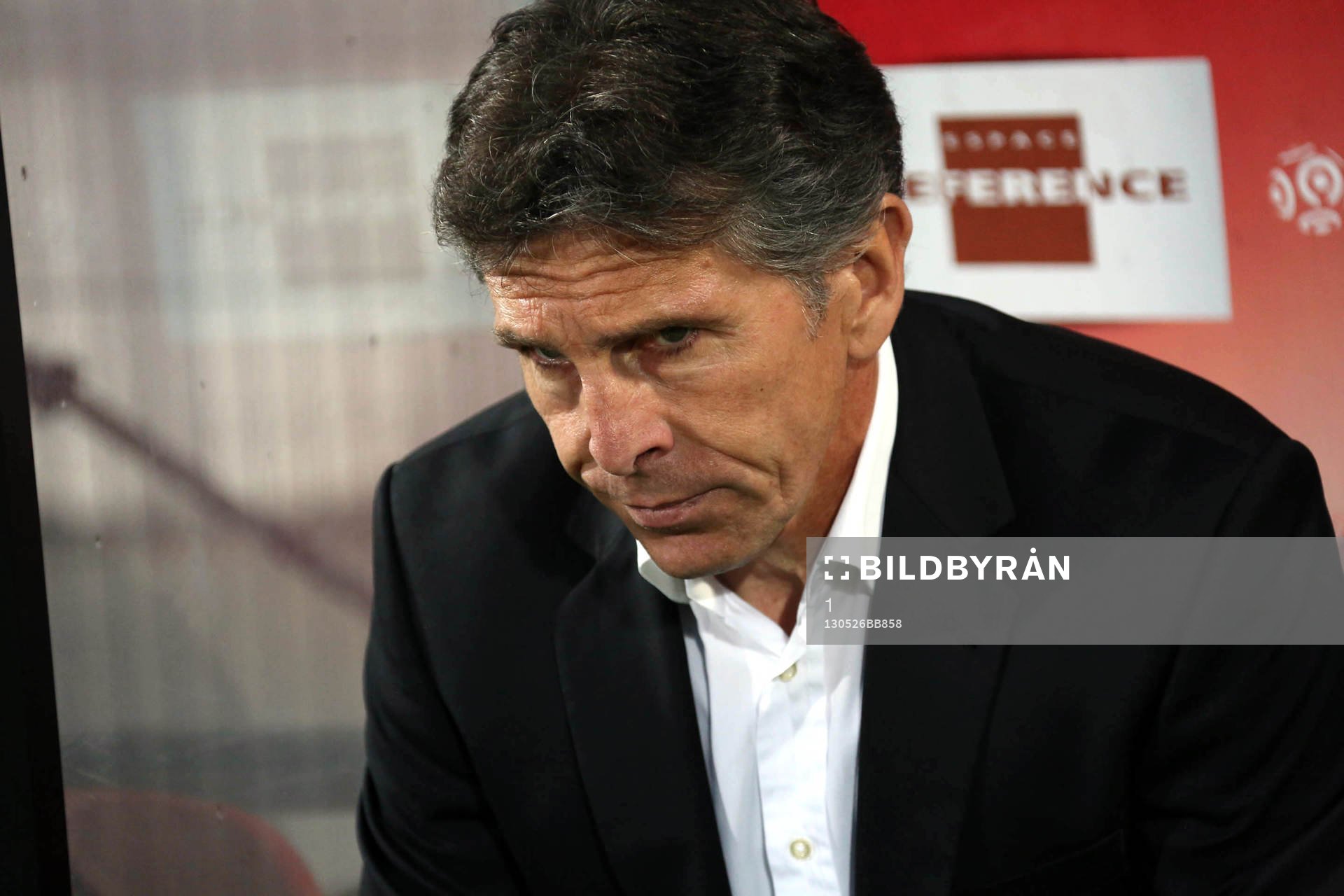 Claude PUEL - 26.05.2013 - Ajaccio / Nice - 38e journee