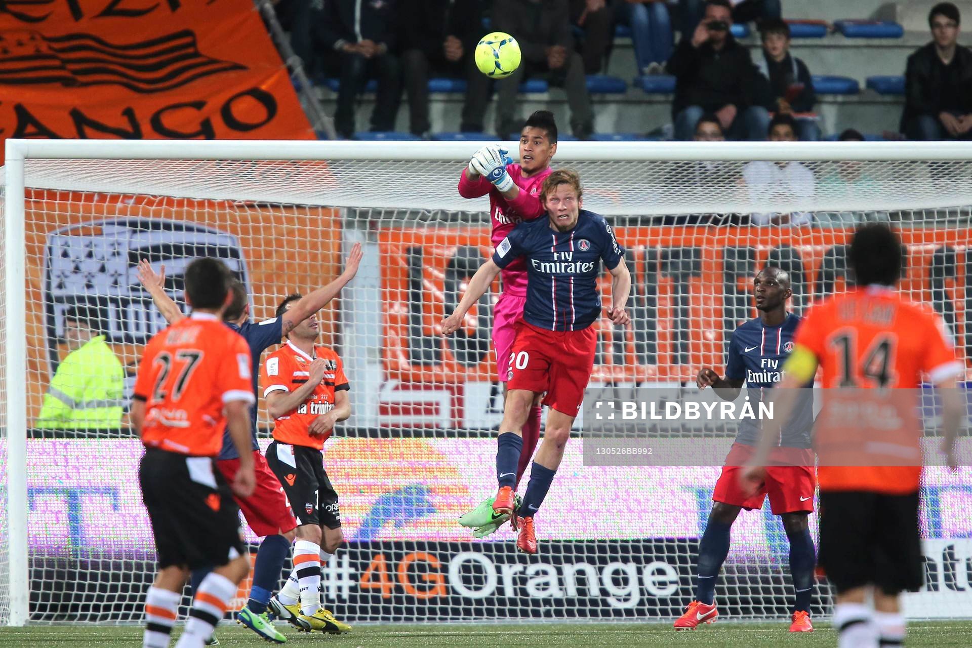 Alphonse AREOLA / Clement CHANTOME - 26.05.2013 - Lorient /