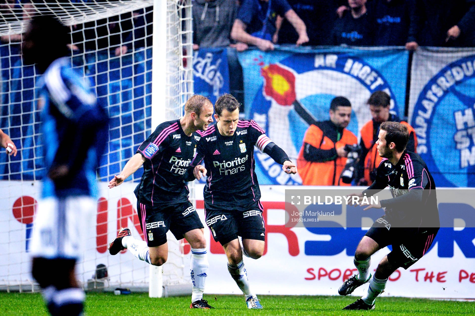 IFK Göteborgs Robin Söder, Tobias Hysén och Emil