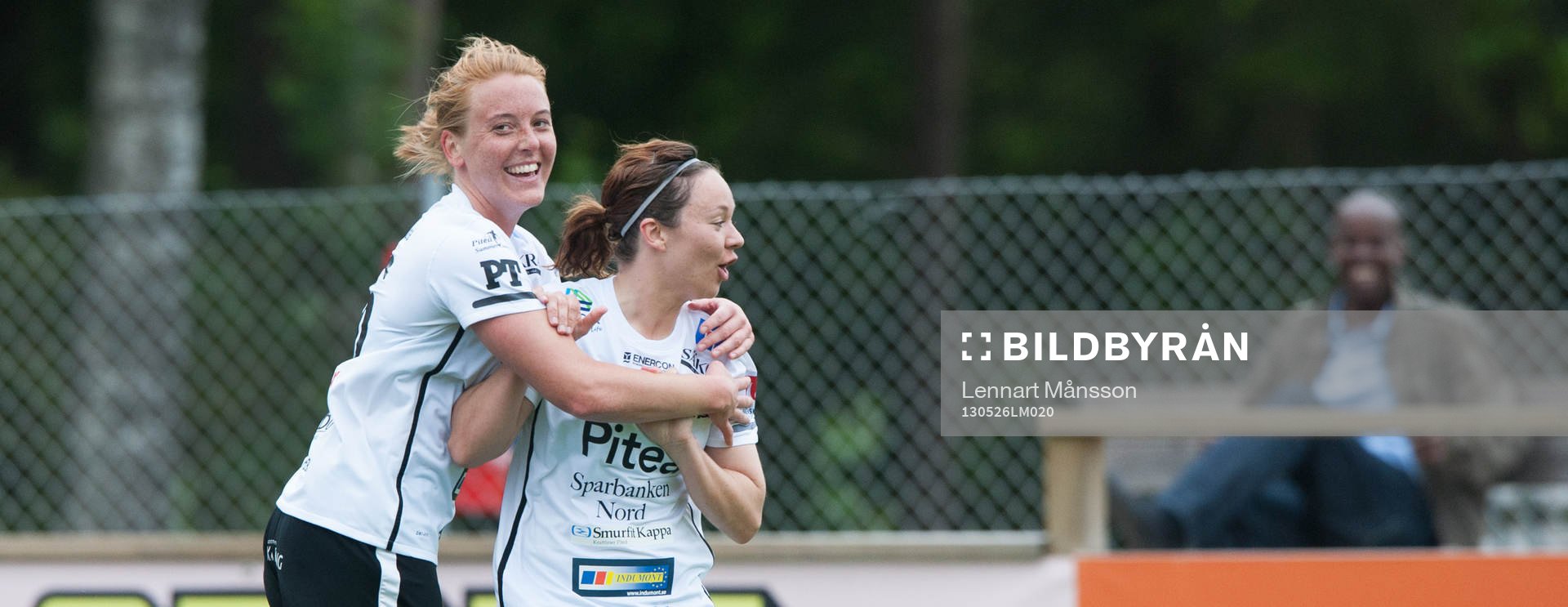 1-1, June Pedersen, Piteå, som grattas av Anna Westerlund
