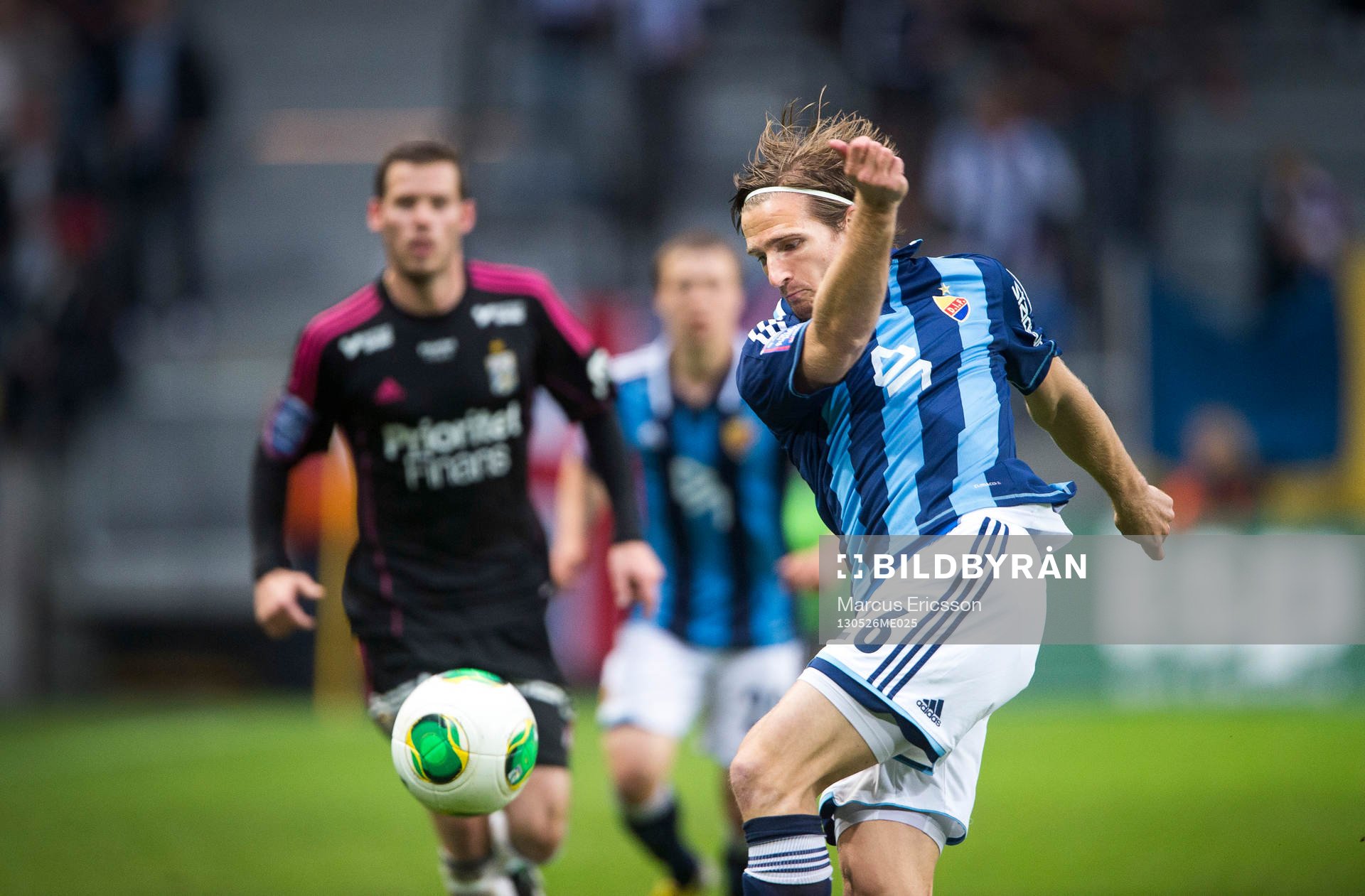 Jesper Arvidsson, Djurgården missar bollen när han ska