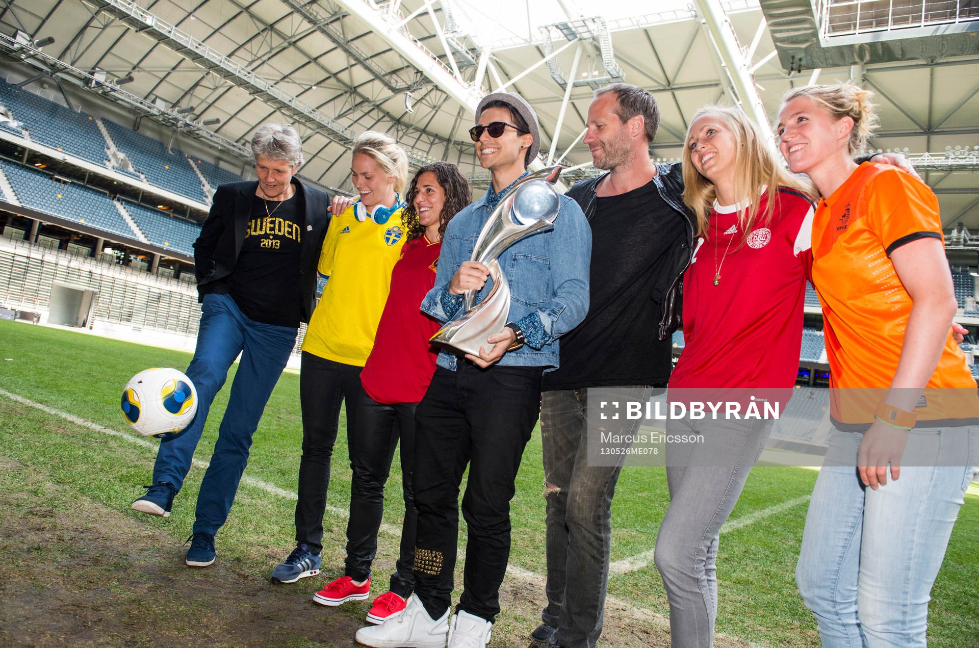 Pia Sundhage, förbundskapten, Lisa Dahlkvist, Sverige.