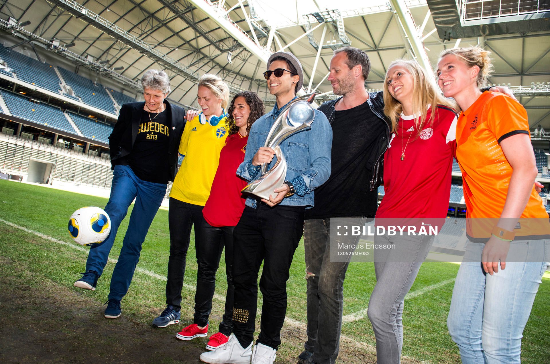 Pia Sundhage, förbundskapten, Lisa Dahlkvist, Sverige.