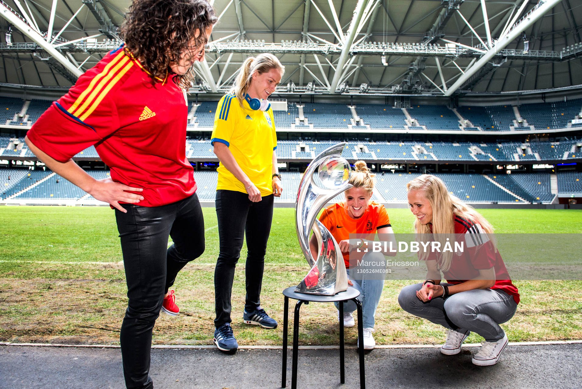 Veronica Boquete, Spanien. Lisa Dahlkvist, Sverige. Kirsten
