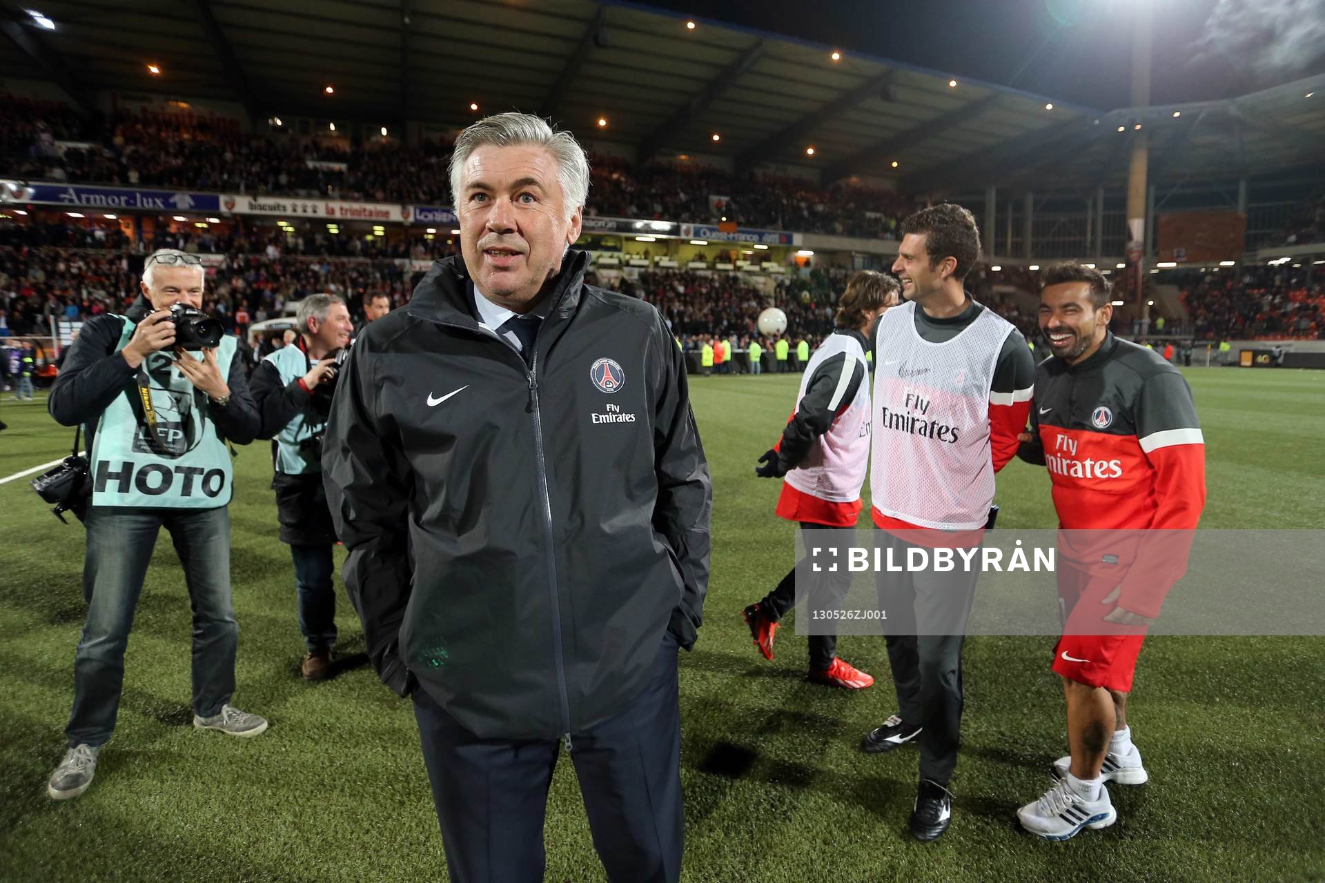 Carlo ANCELOTTI - 26.05.2013 - Lorient / Paris Saint
