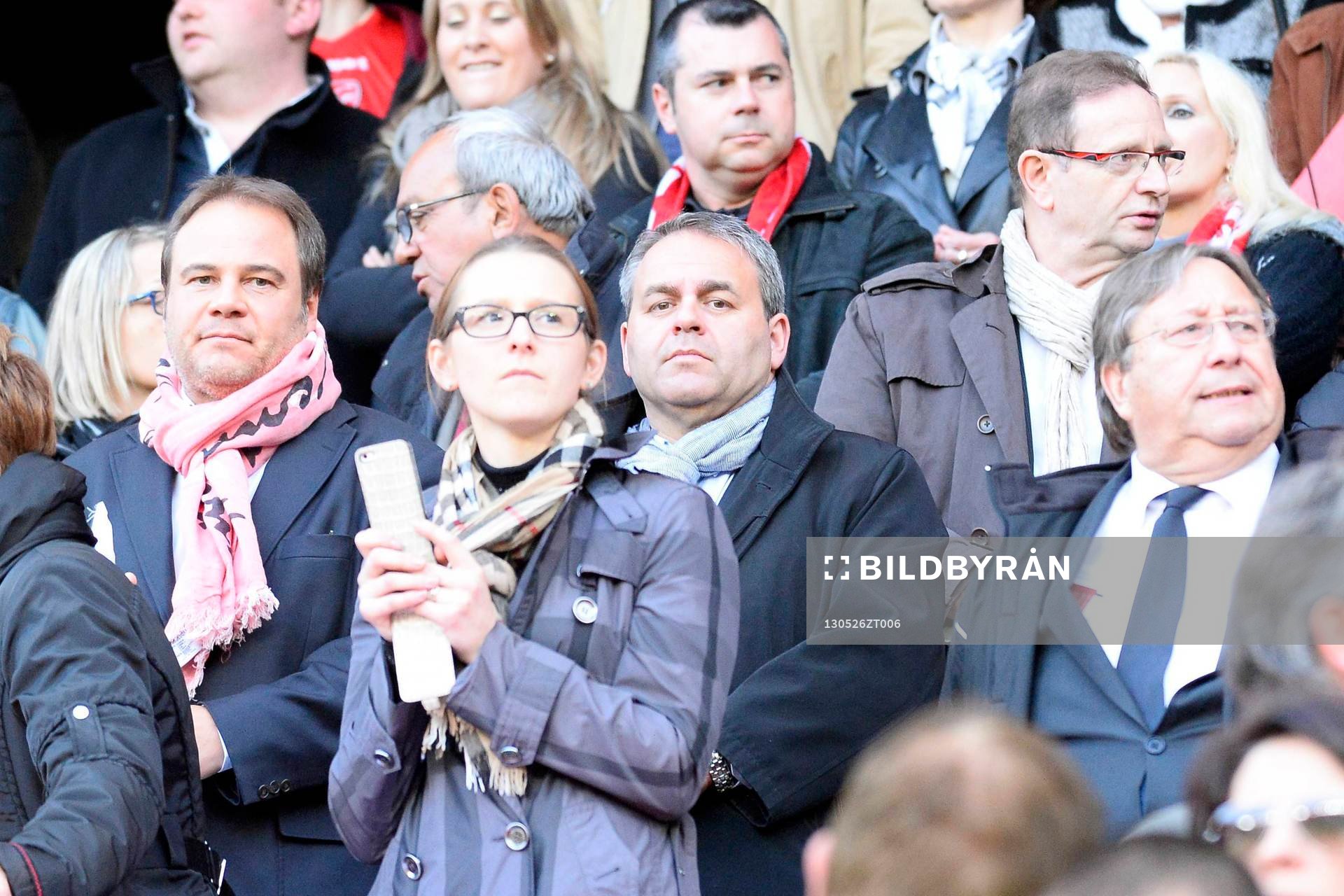  Fotboll, fransk, Valenciennes - Troyes : Laurent DEGALLAIX / Xavier BERTRAND - 26.05.2013 - Valenciennes / Troyes - 38eme  Journee de Ligue 1 