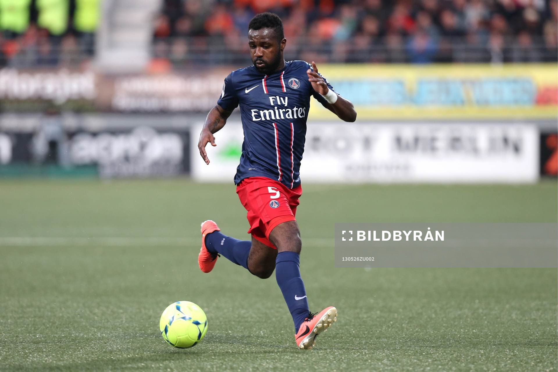  Fotboll, Lorient - Paris Saint Germain: Siaka TIENE - 26.05.2013 - Lorient / Paris Saint Germain - 38e journee Ligue 1