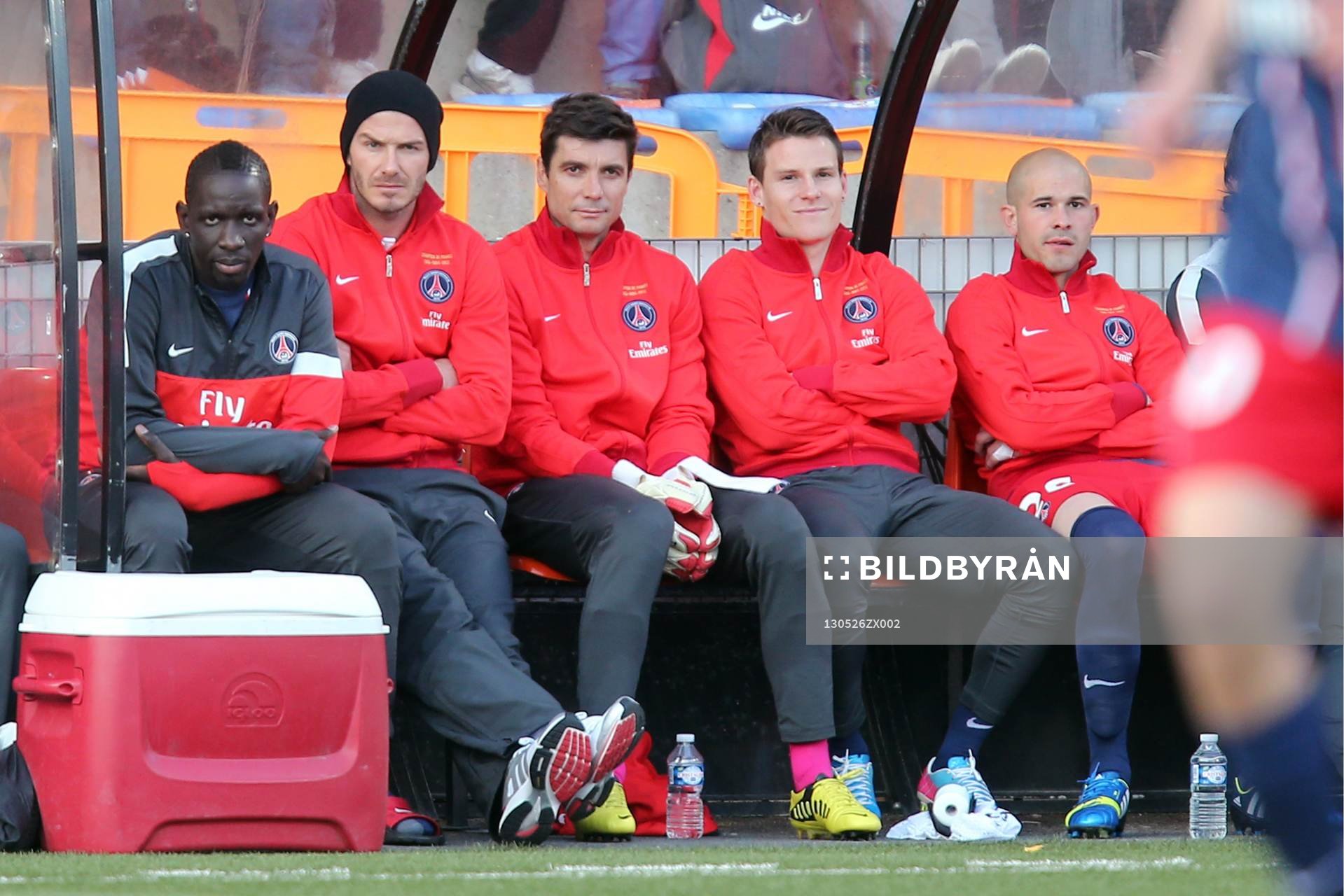 Mamadou SAKHO / David BECKHAM / Ronan LE CROM / Kevin