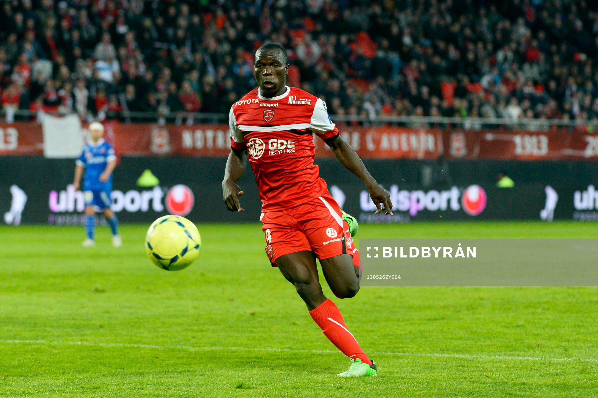  Fotboll, fransk, Valenciennes - Troyes : Vincent ABOUBAKAR - 26.05.2013 - Valenciennes / Troyes - 38eme  Journee de Ligue 1 