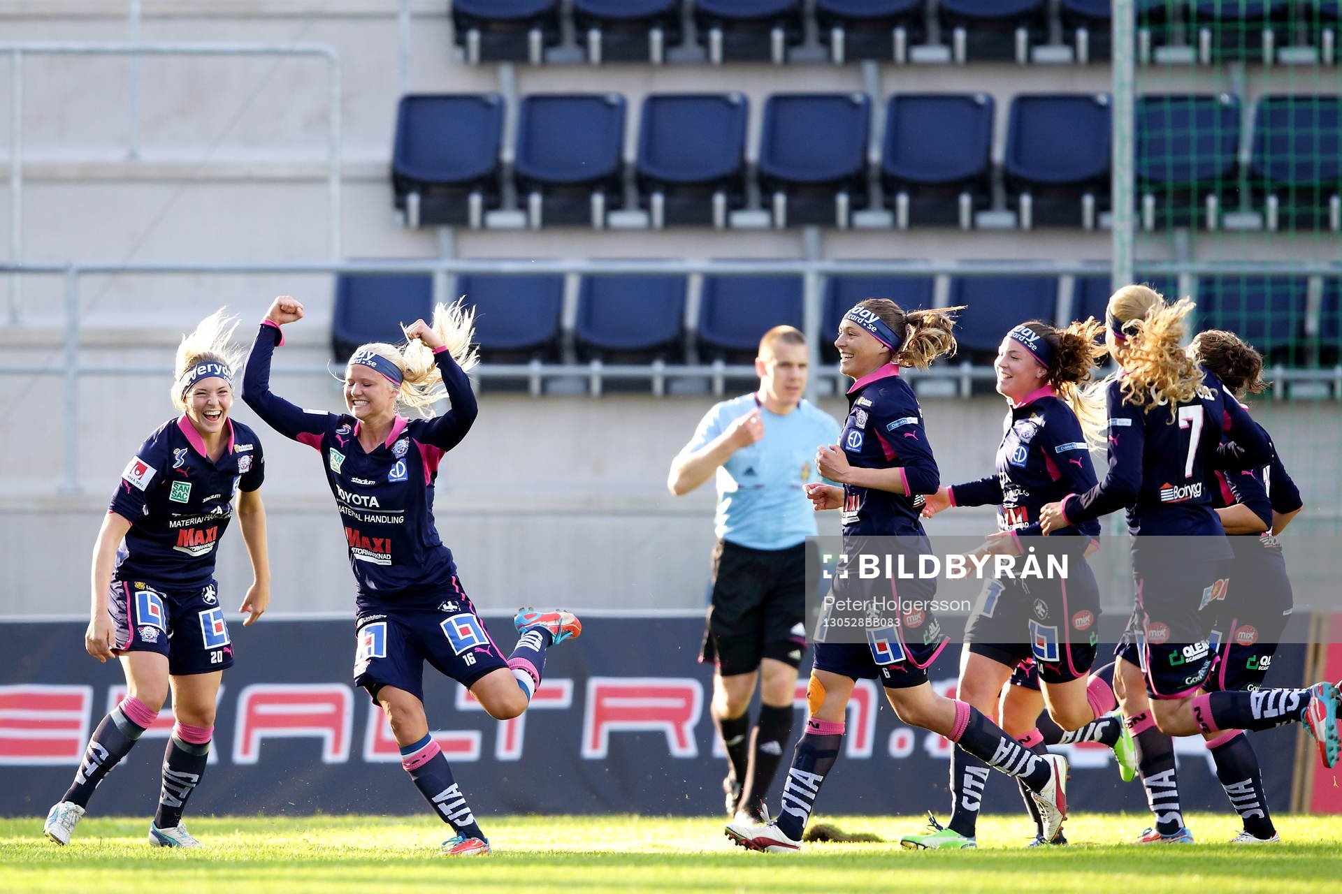 Mål 1-0 Linköping Pernille Harder