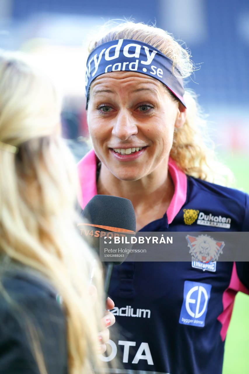 Linköping Charlotte Rohlin gjorde sitt första mål