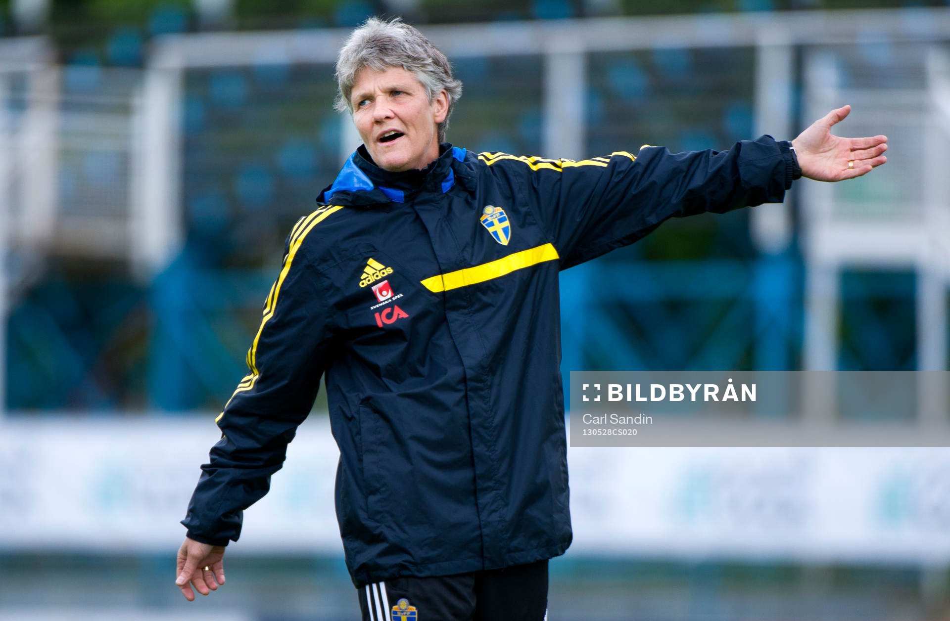 Pia Sundhage, förbundskapten Sverige
