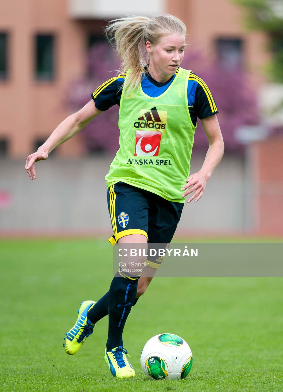 Fotboll, Damlandslaget, Träning: Jenny Hjohlman, Sverige.