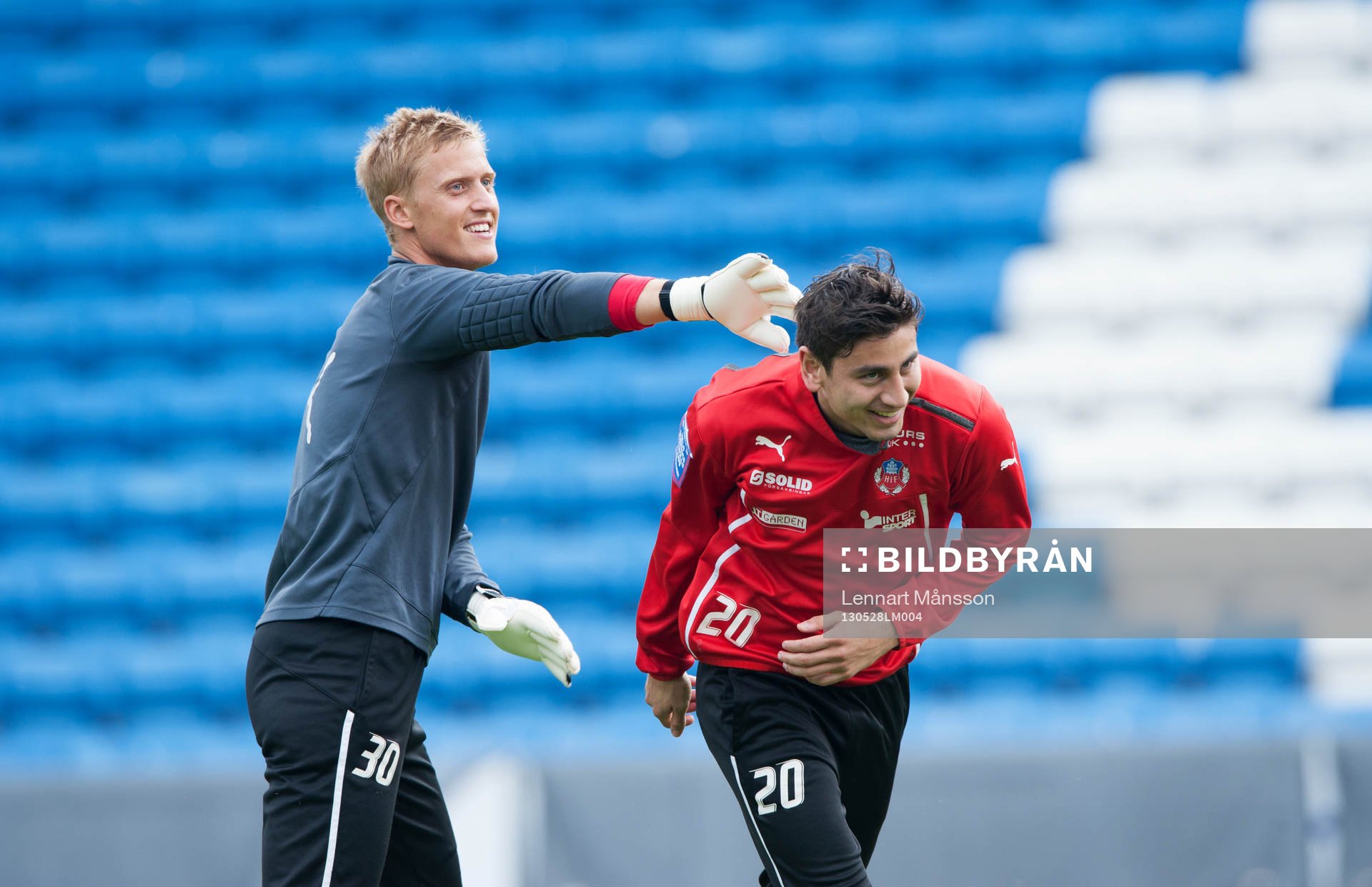 Pär Hansson och Alejandro Bedoya