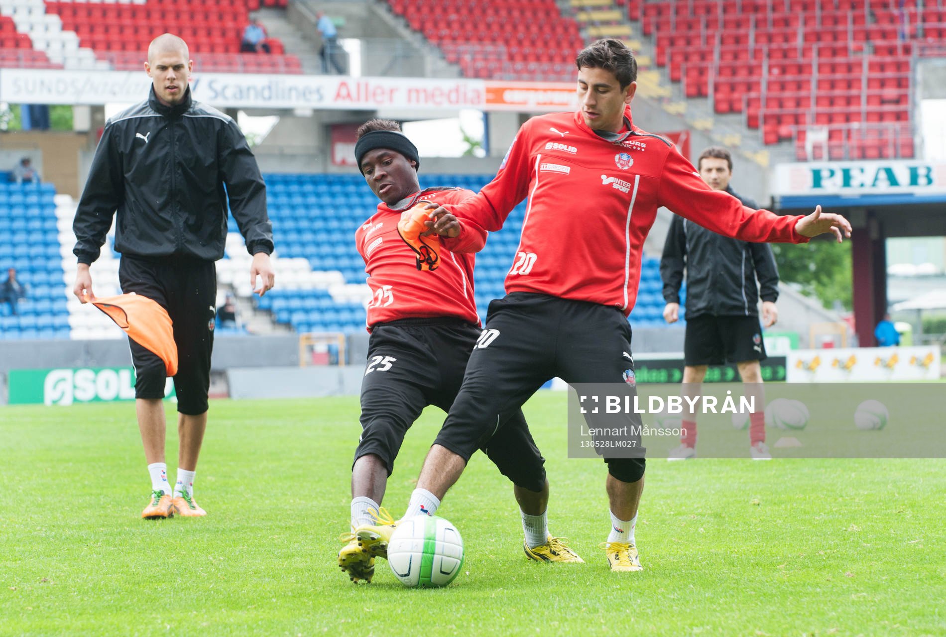 David Accam och Alejandro Bedoya, Helsingborg
